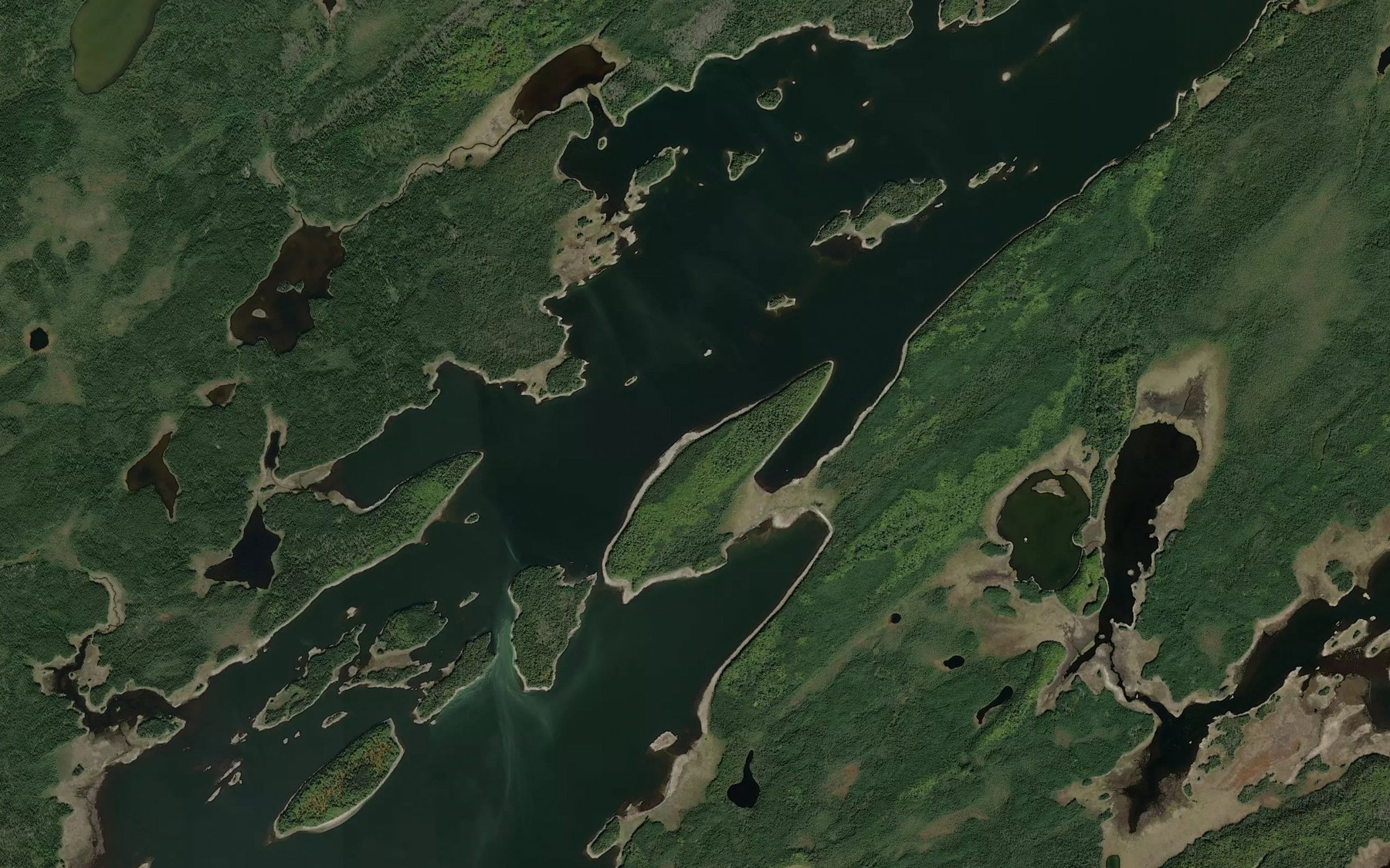 Satellite map of the Matapesatakun Bay