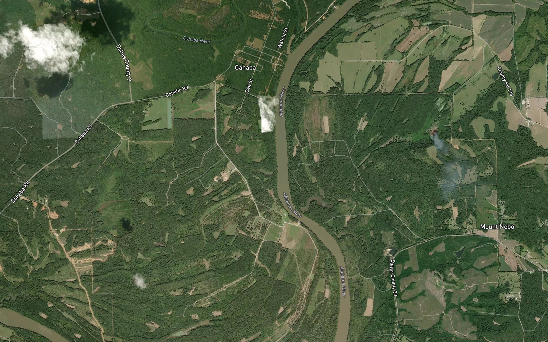Satellite map of the Big Ditch