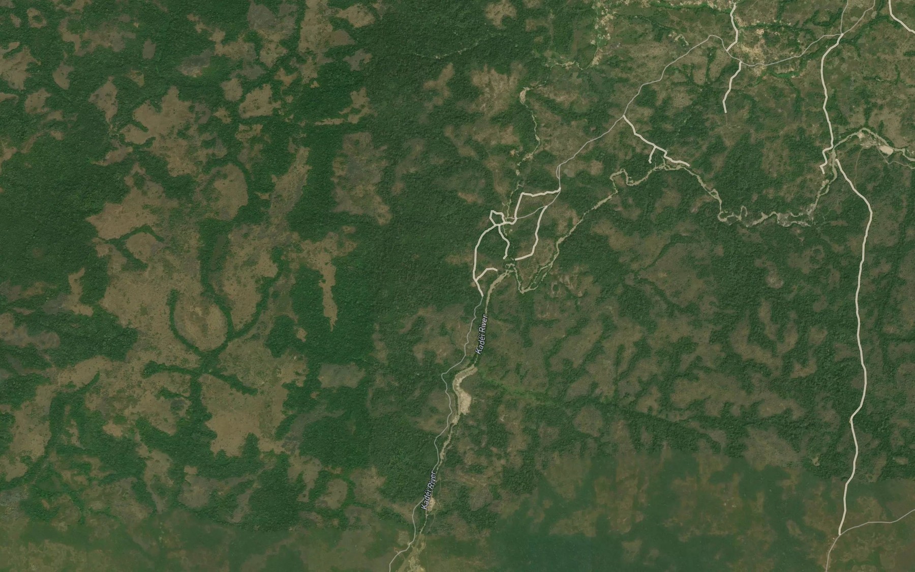 Satellite map of the Ganbari