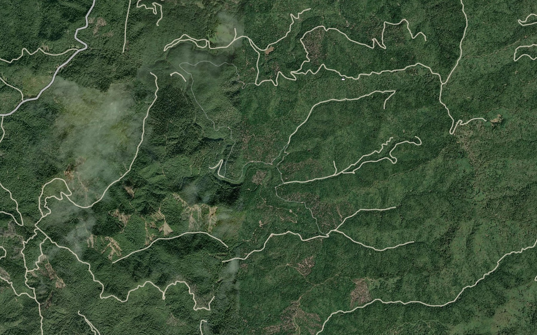 Satellite map of the Islam John Creek