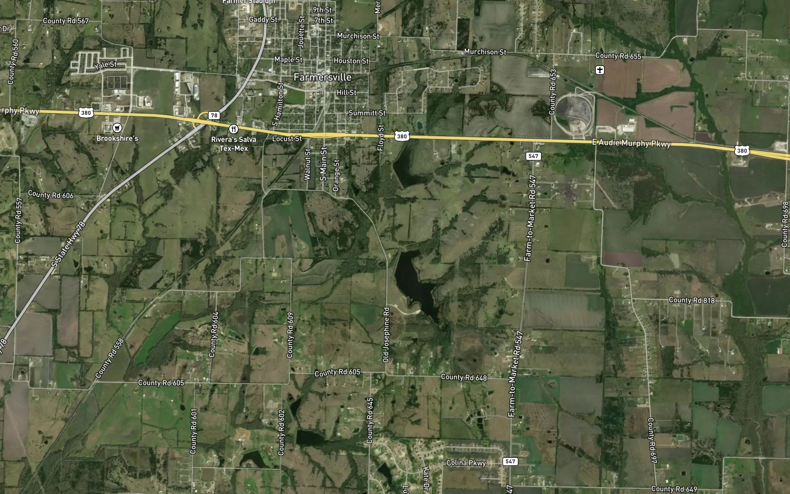 Soil Conservation Service Site 82 Reservoir