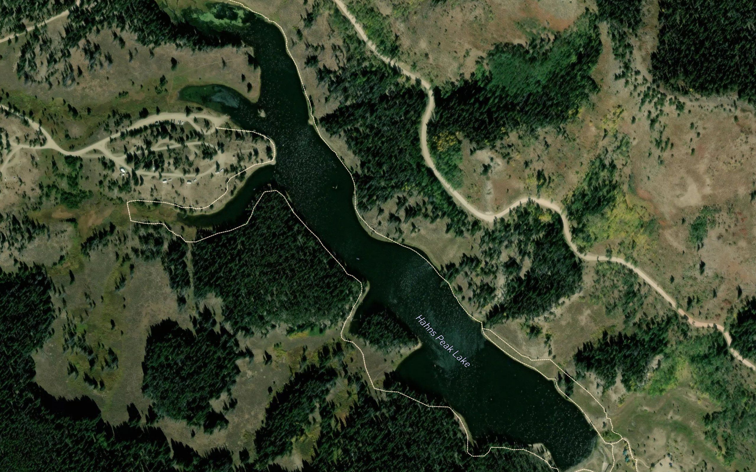 Hahns Peak Lake