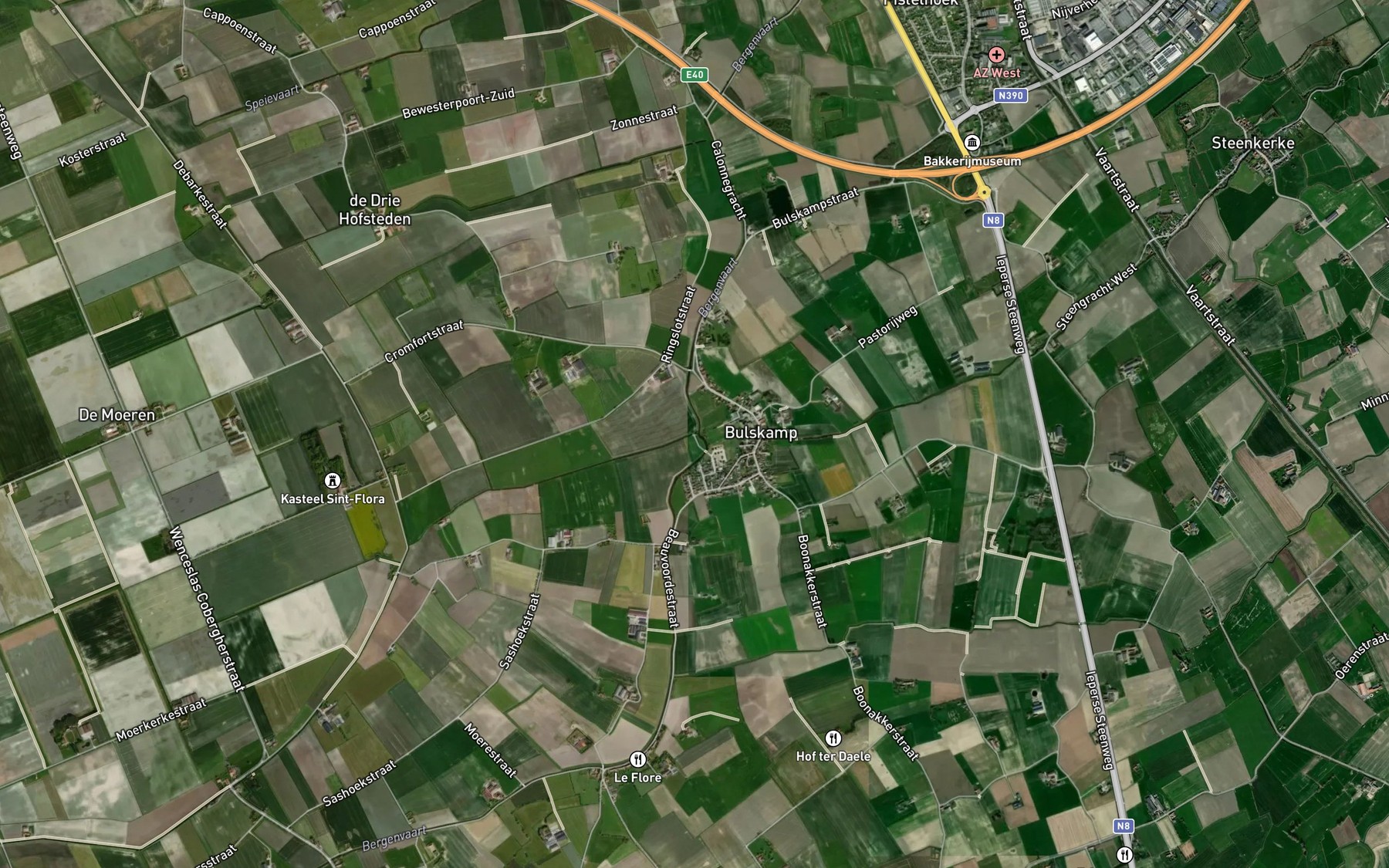 Satellite map of the Nieuwe Gracht Beek