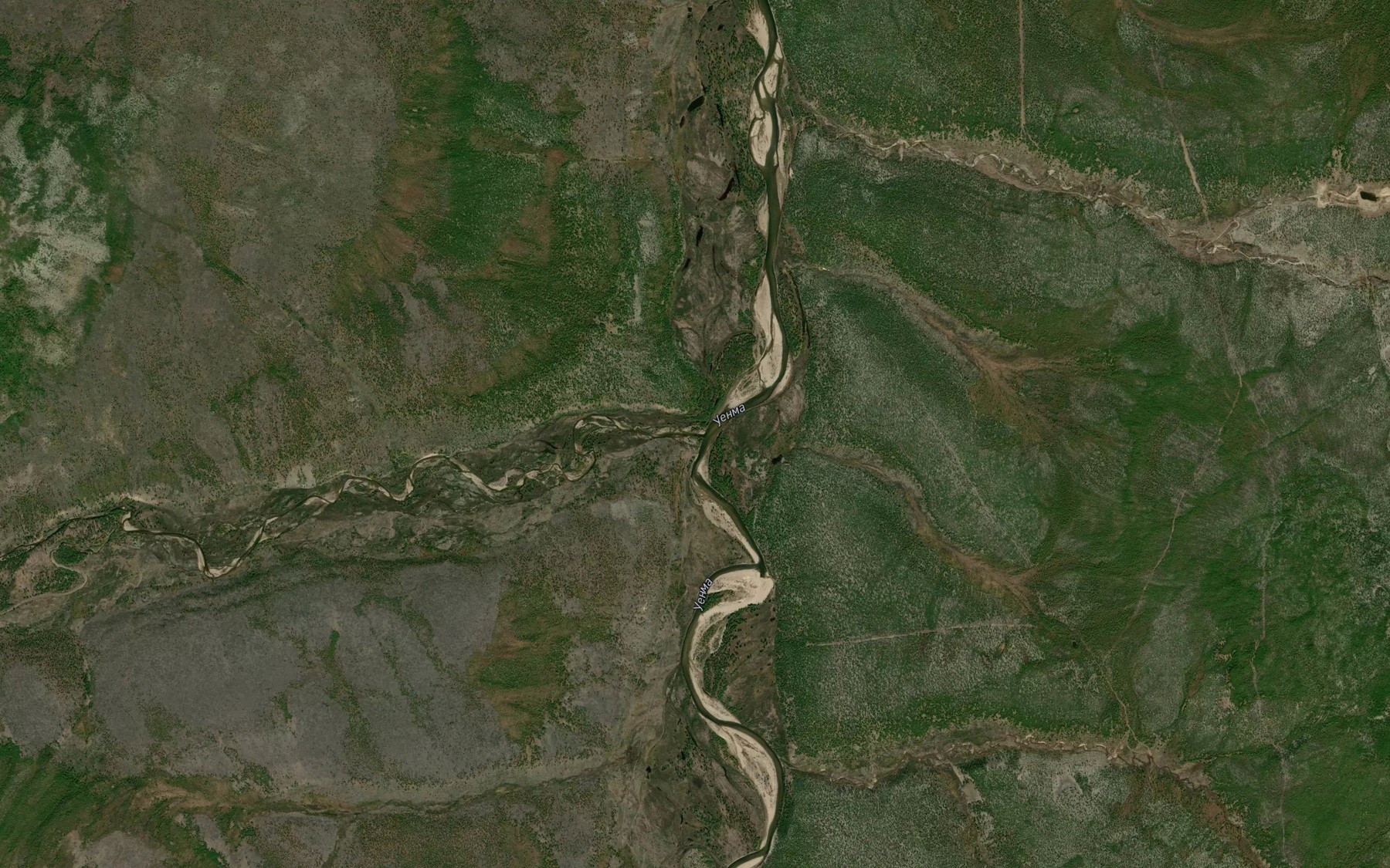 Satellite map of the Buralkit