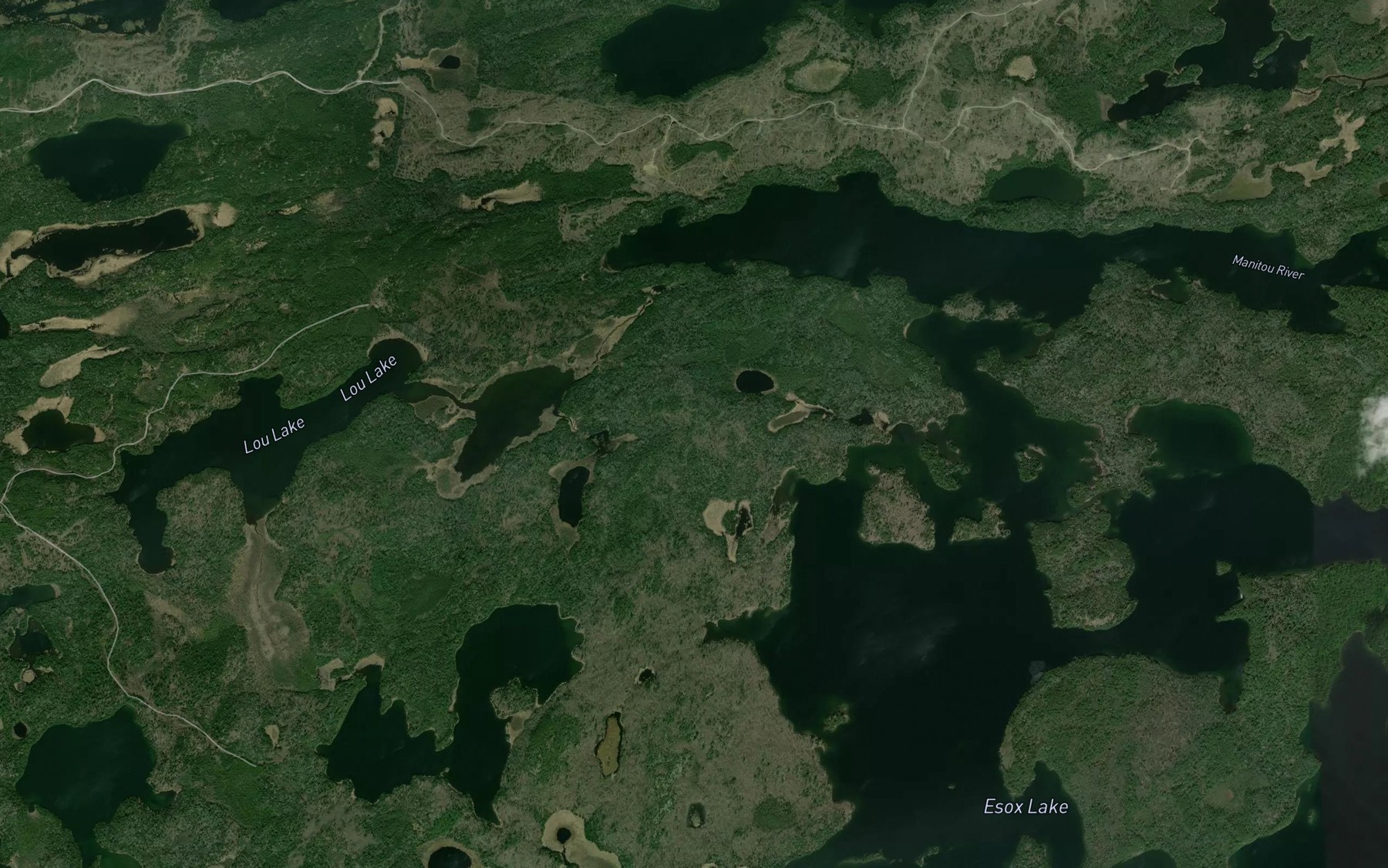 Satellite map of the Seahorse Creek