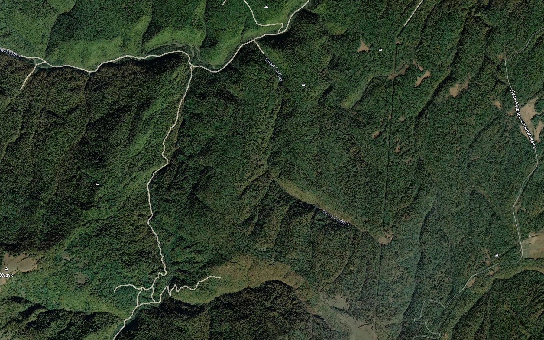 Satellite map of the Balka Gluboka