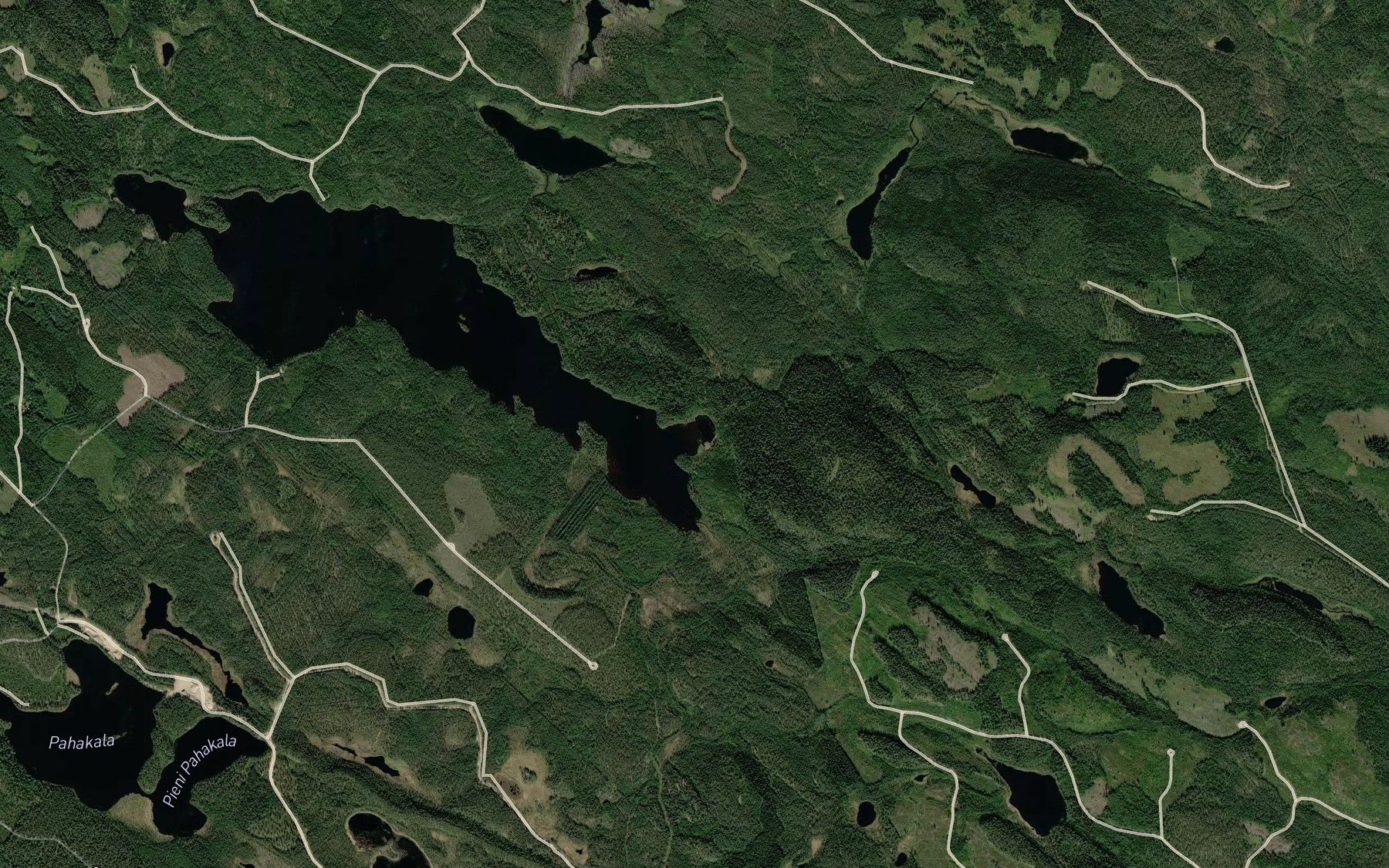 Satellite map of the Haukilahti