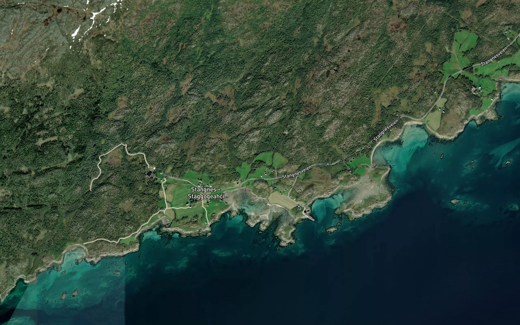 Satellite map of the Engeroa