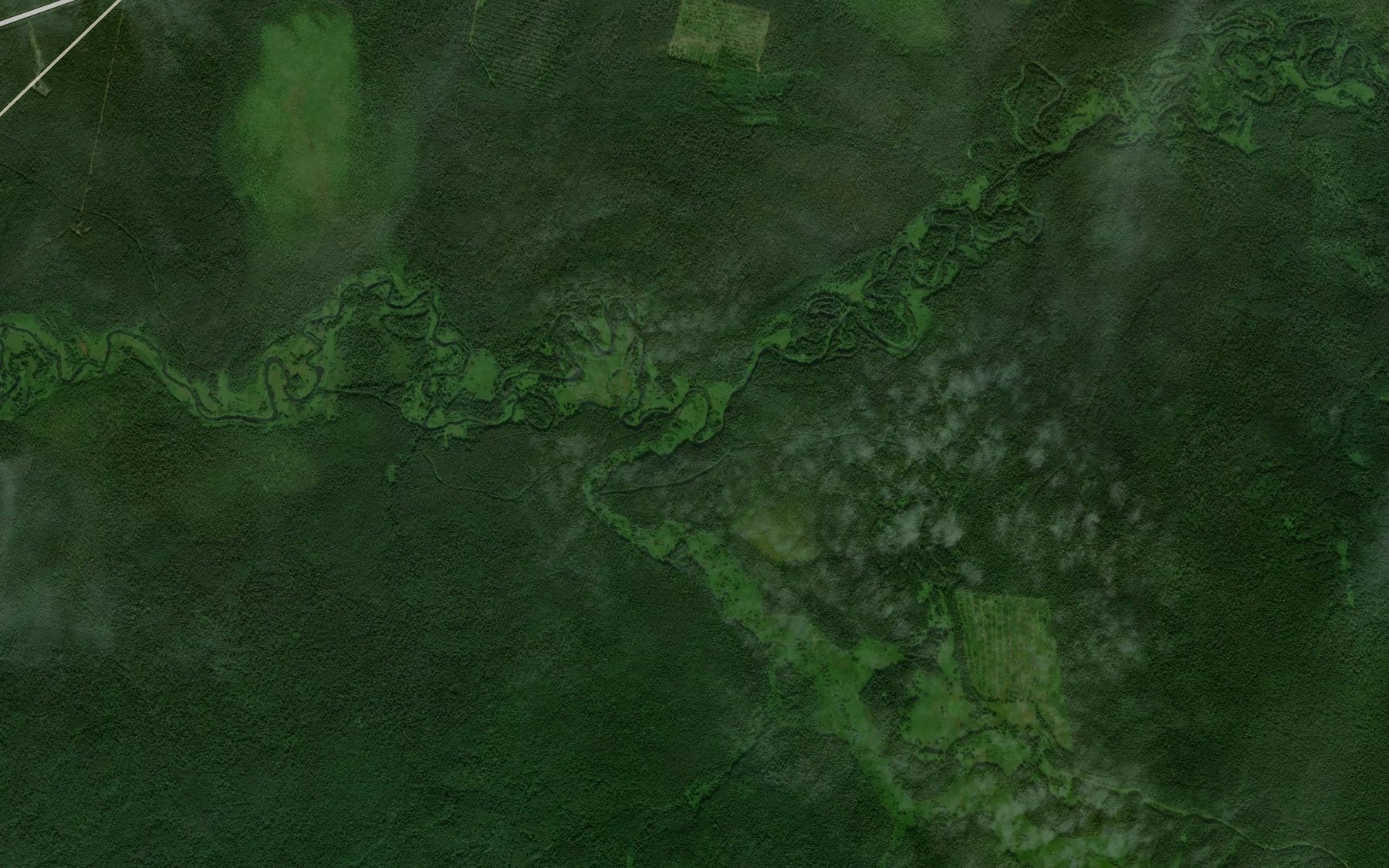 Satellite map of the Ser'yu