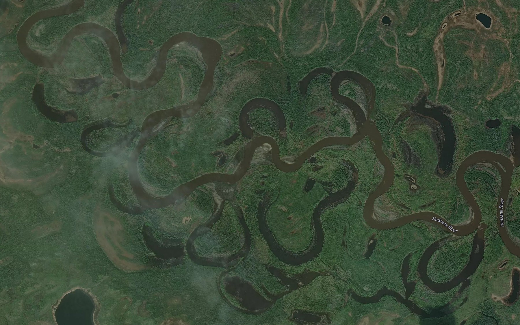 Satellite map of the The Spitover
