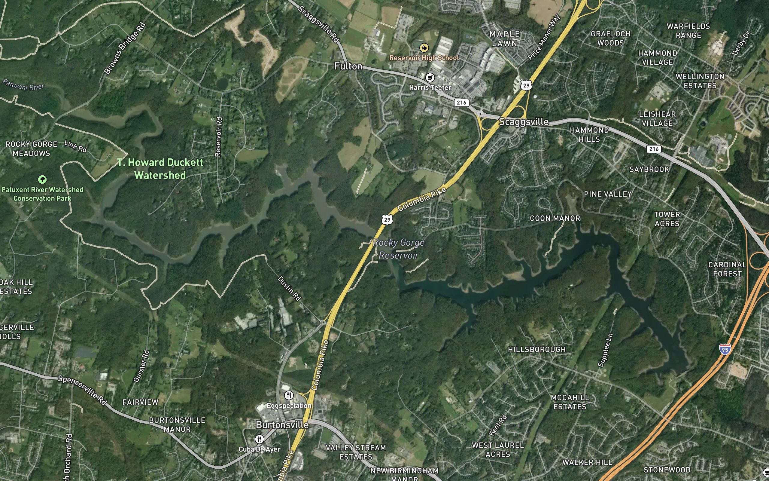 Rocky Gorge Reservoir
