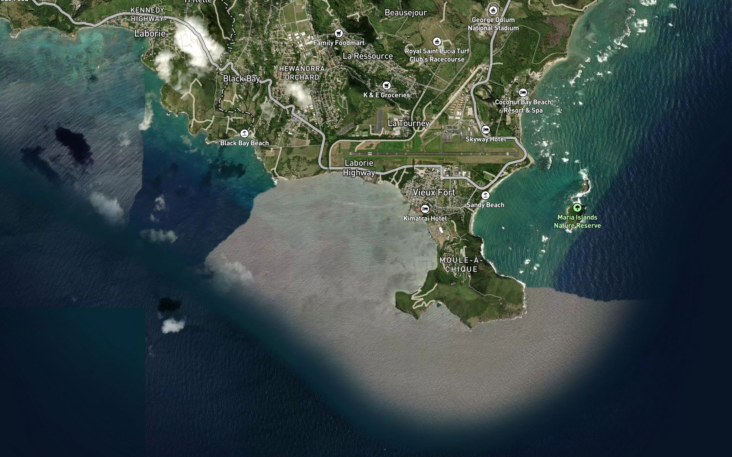 Vieux Fort Bay