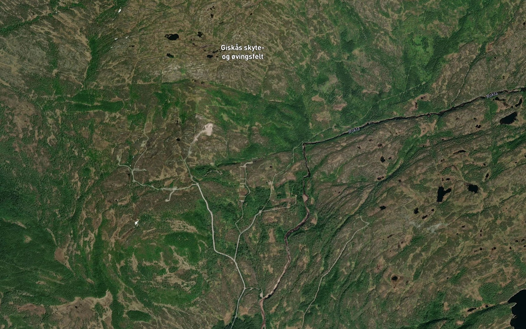 Satellite map of the Gastjonna