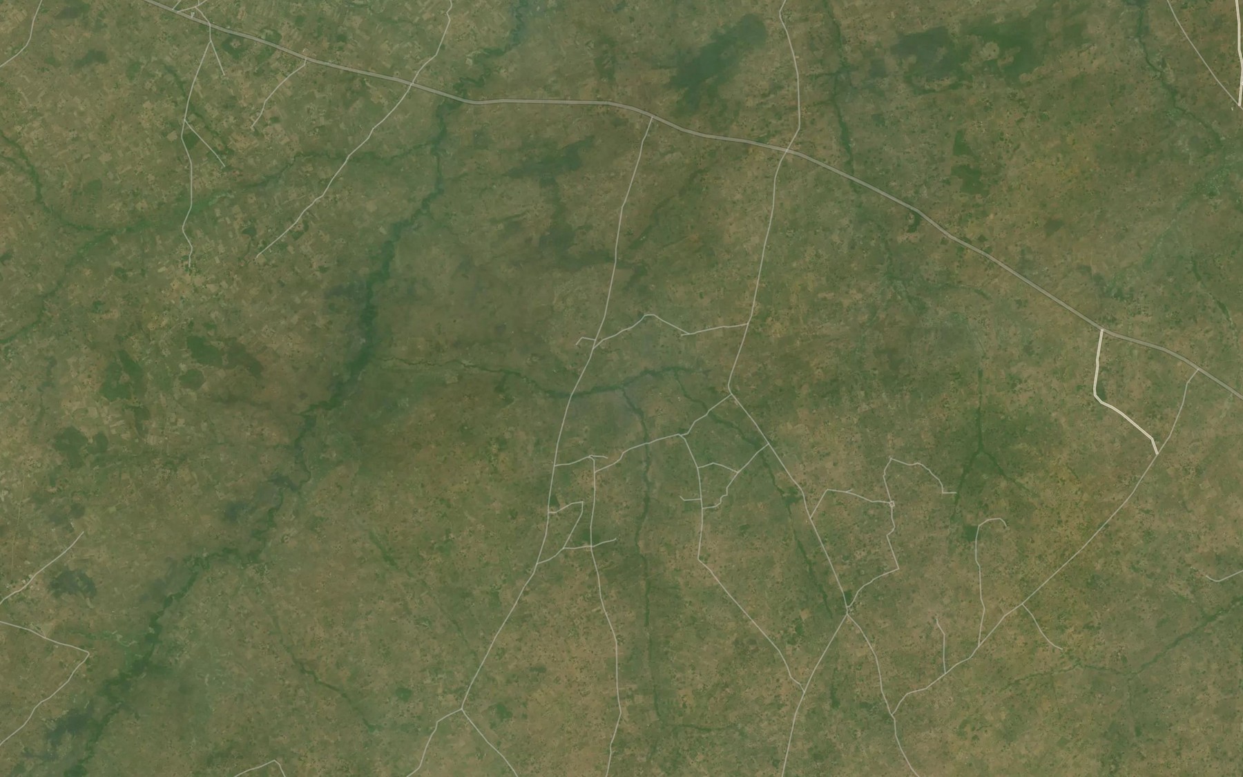 Satellite map of the River Anza
