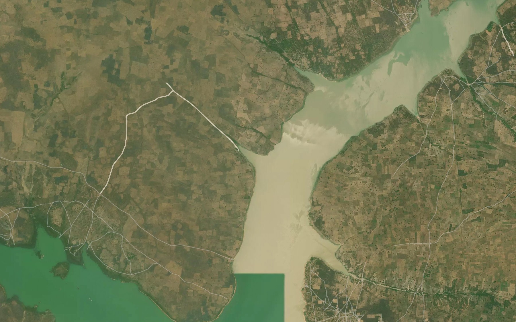 Satellite map of the RiverDafugi