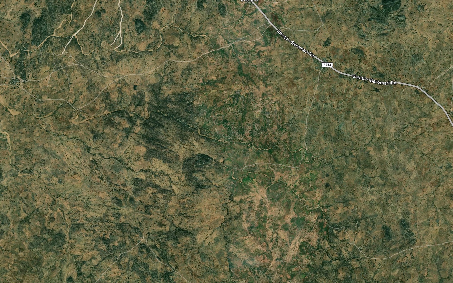 Satellite map of the Mayel Gujela