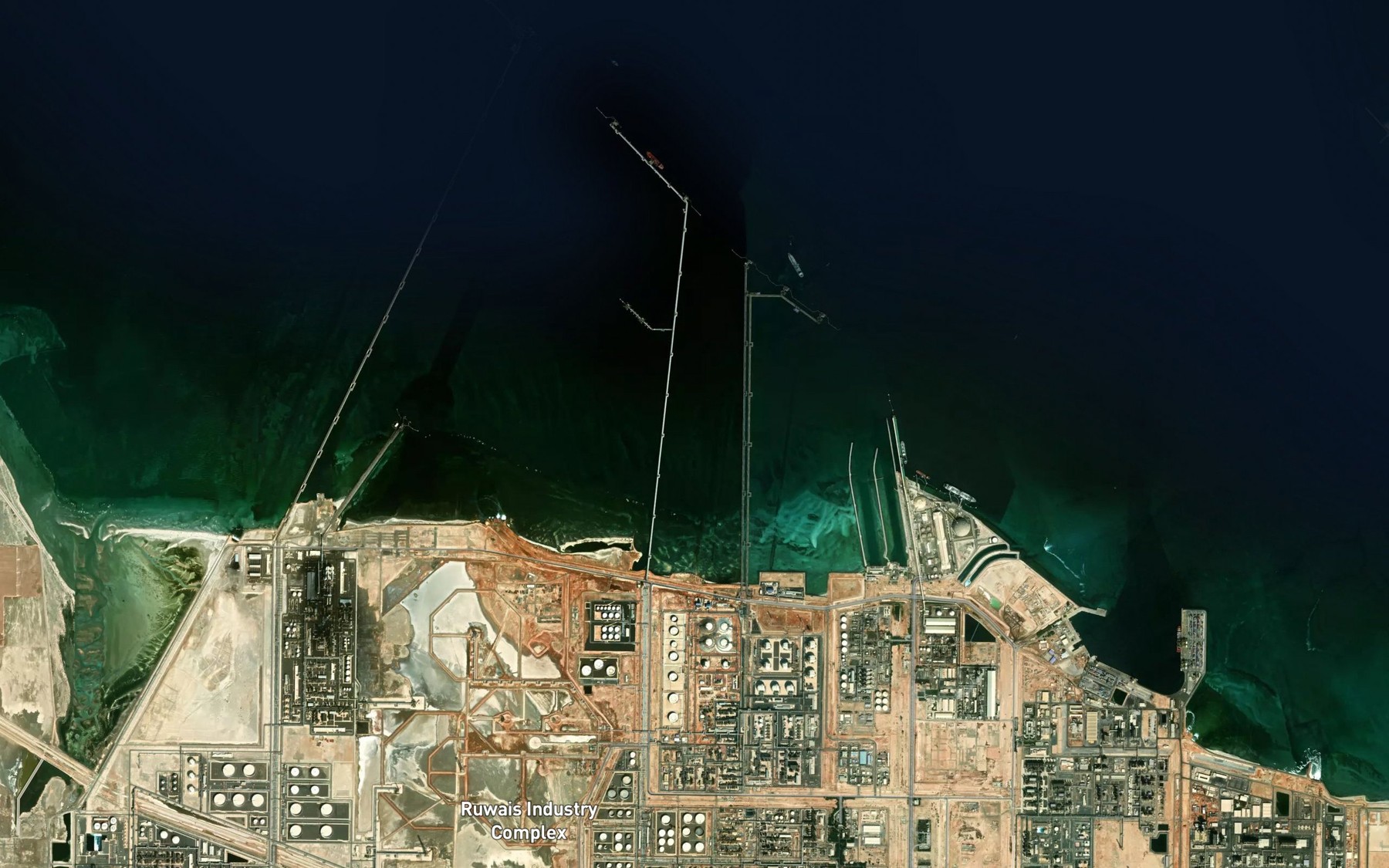 Satellite map of the Dawhat az Zannah