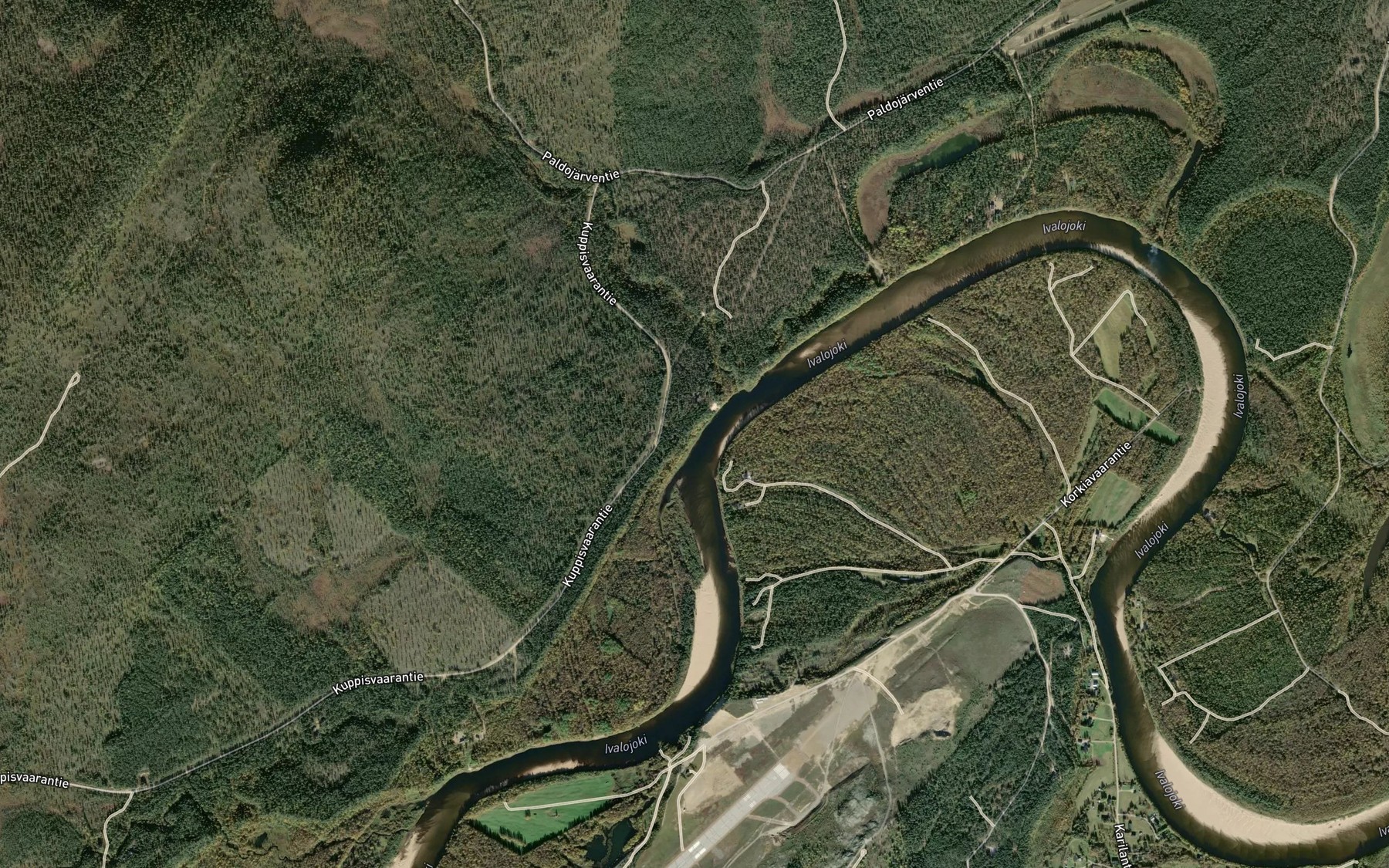 Satellite map of the Paltomella