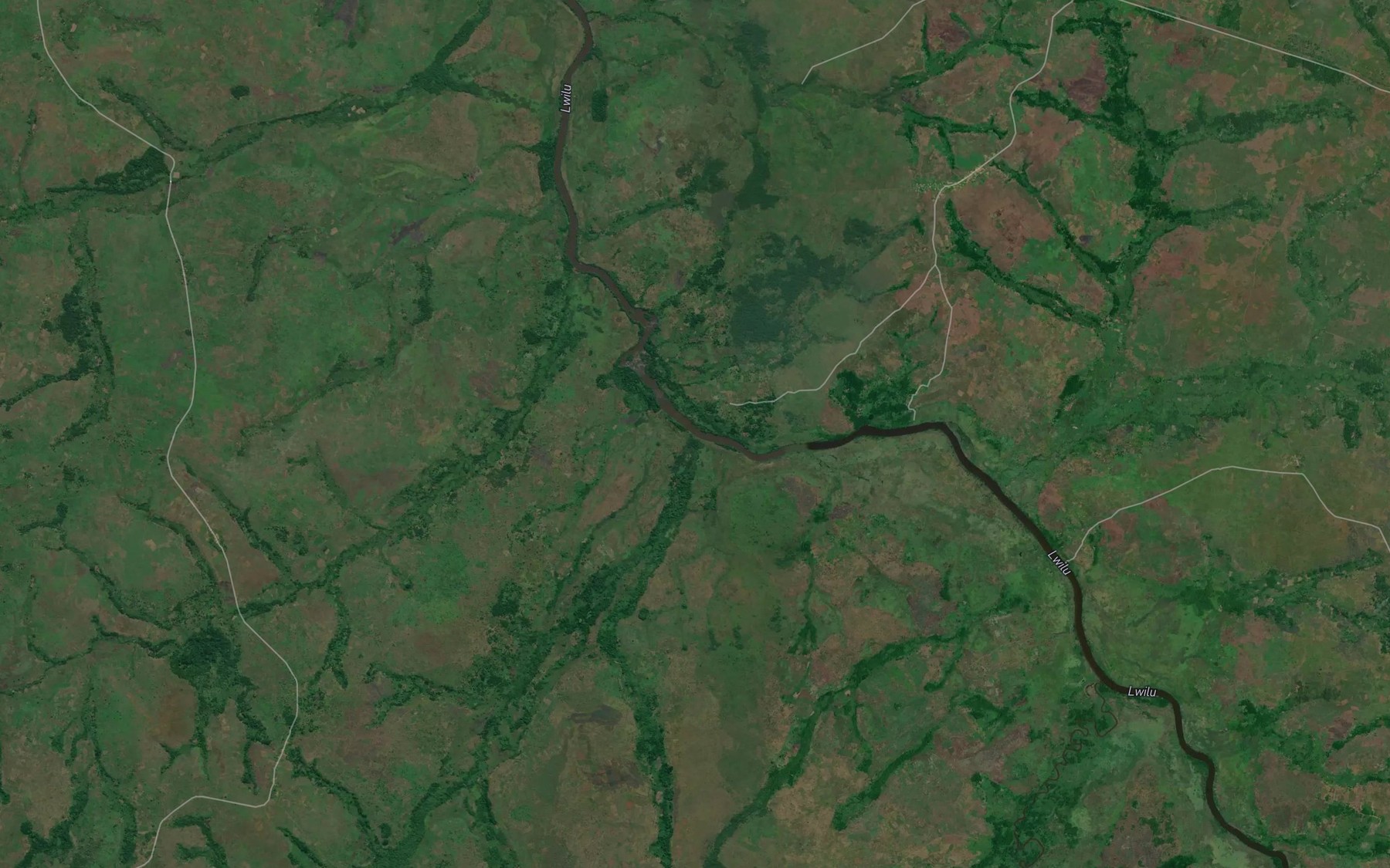 Satellite map of the Tshiazoboi