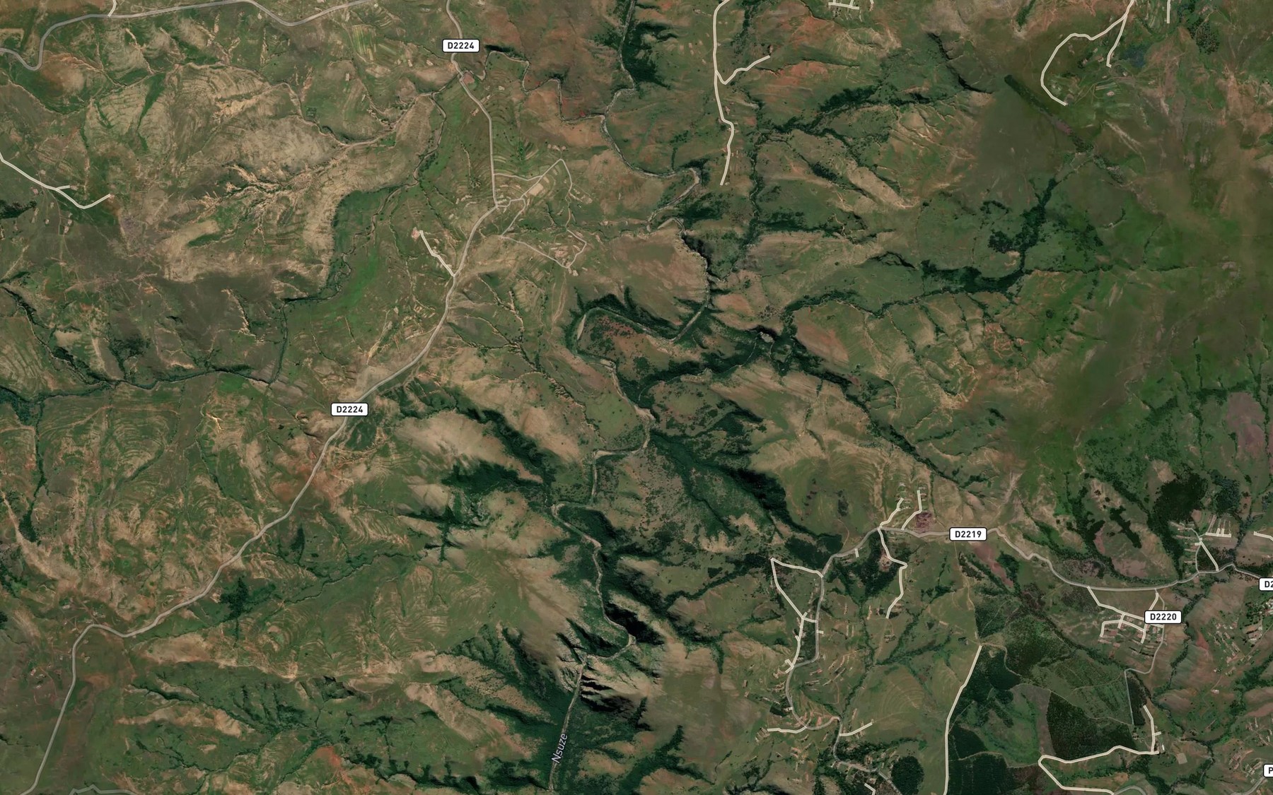 Satellite map of the Mankane