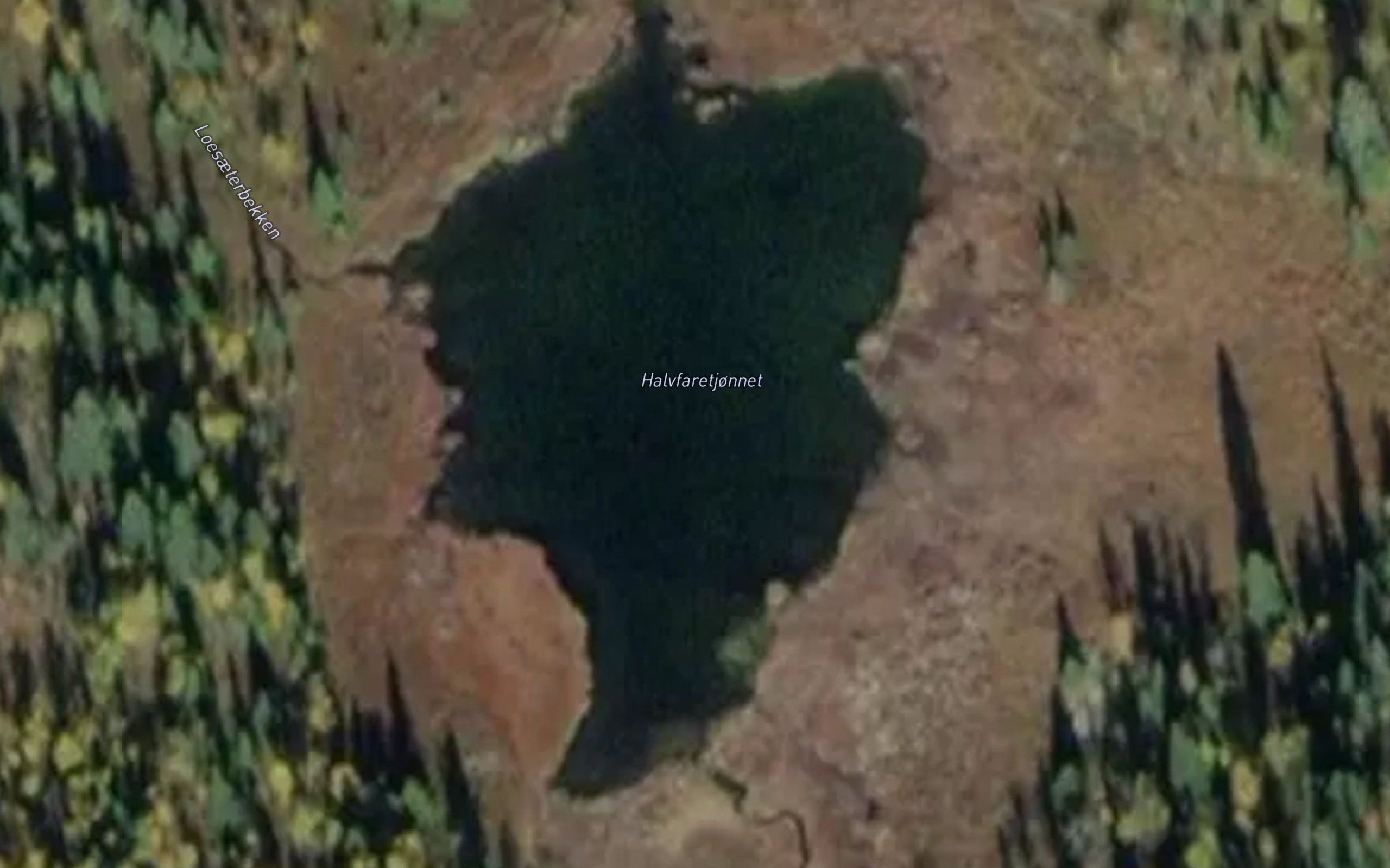 Halvfaretjonnet