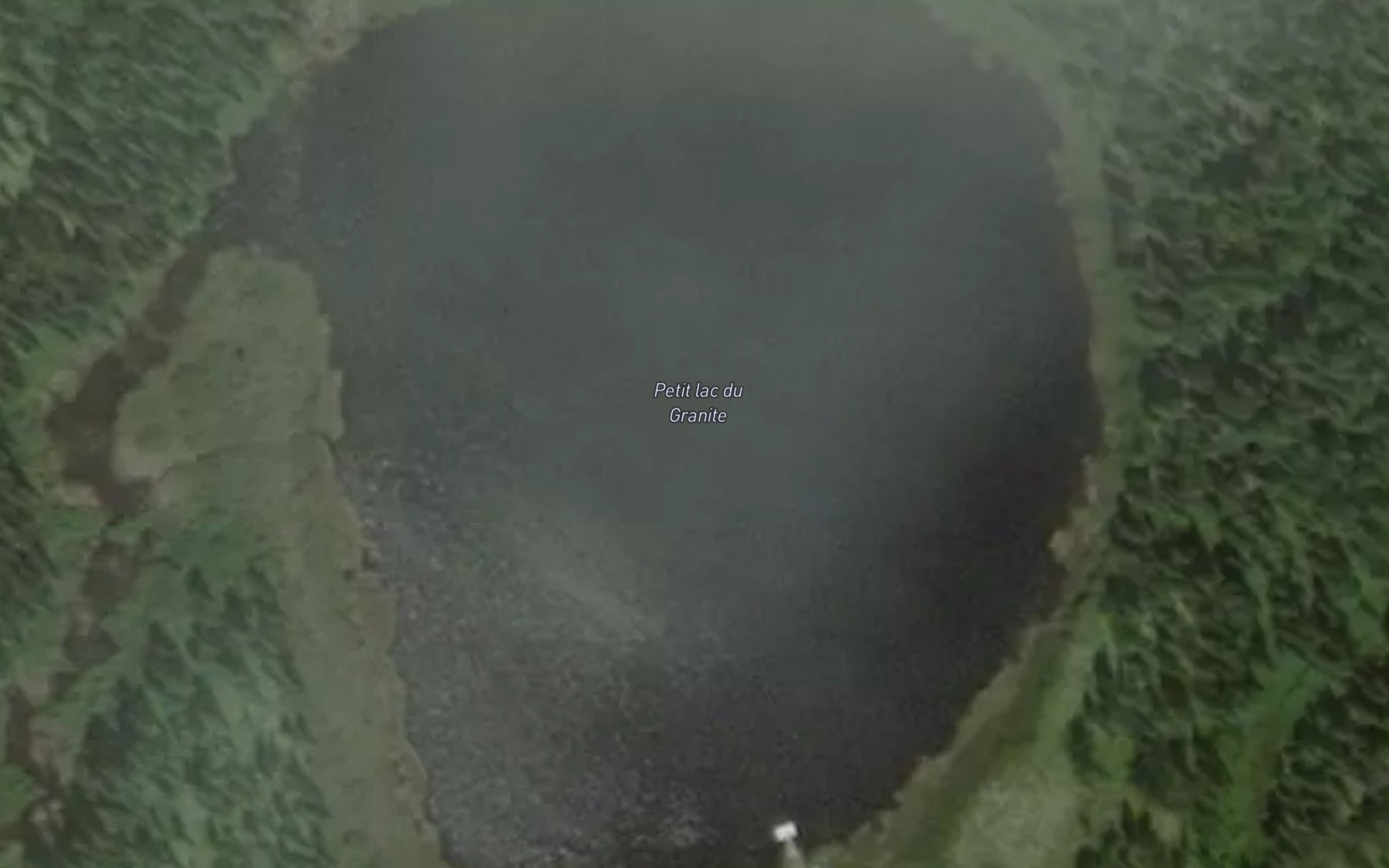 Satellite map of the Petit lac du Granite