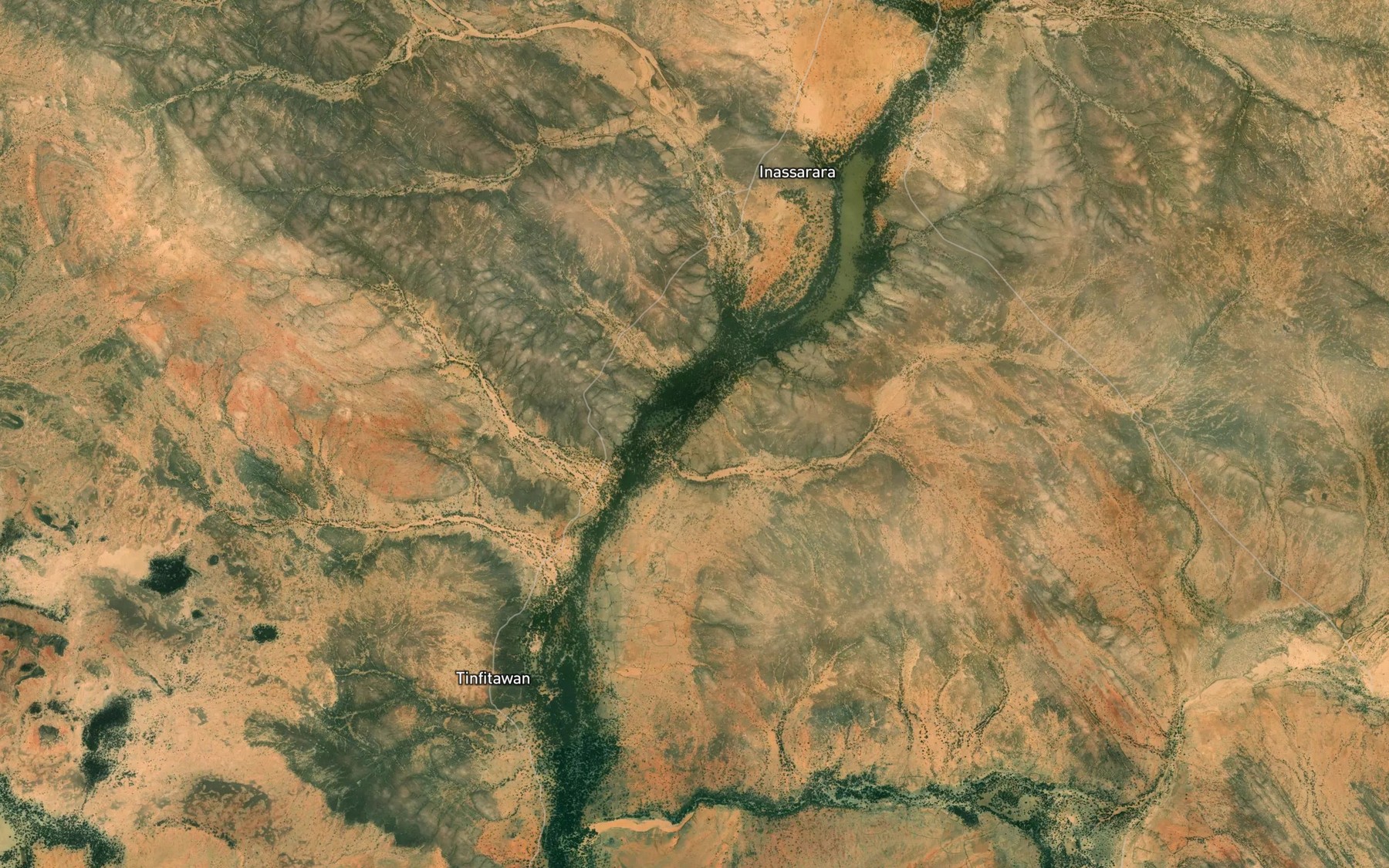 Satellite map of the Tasalalemnt