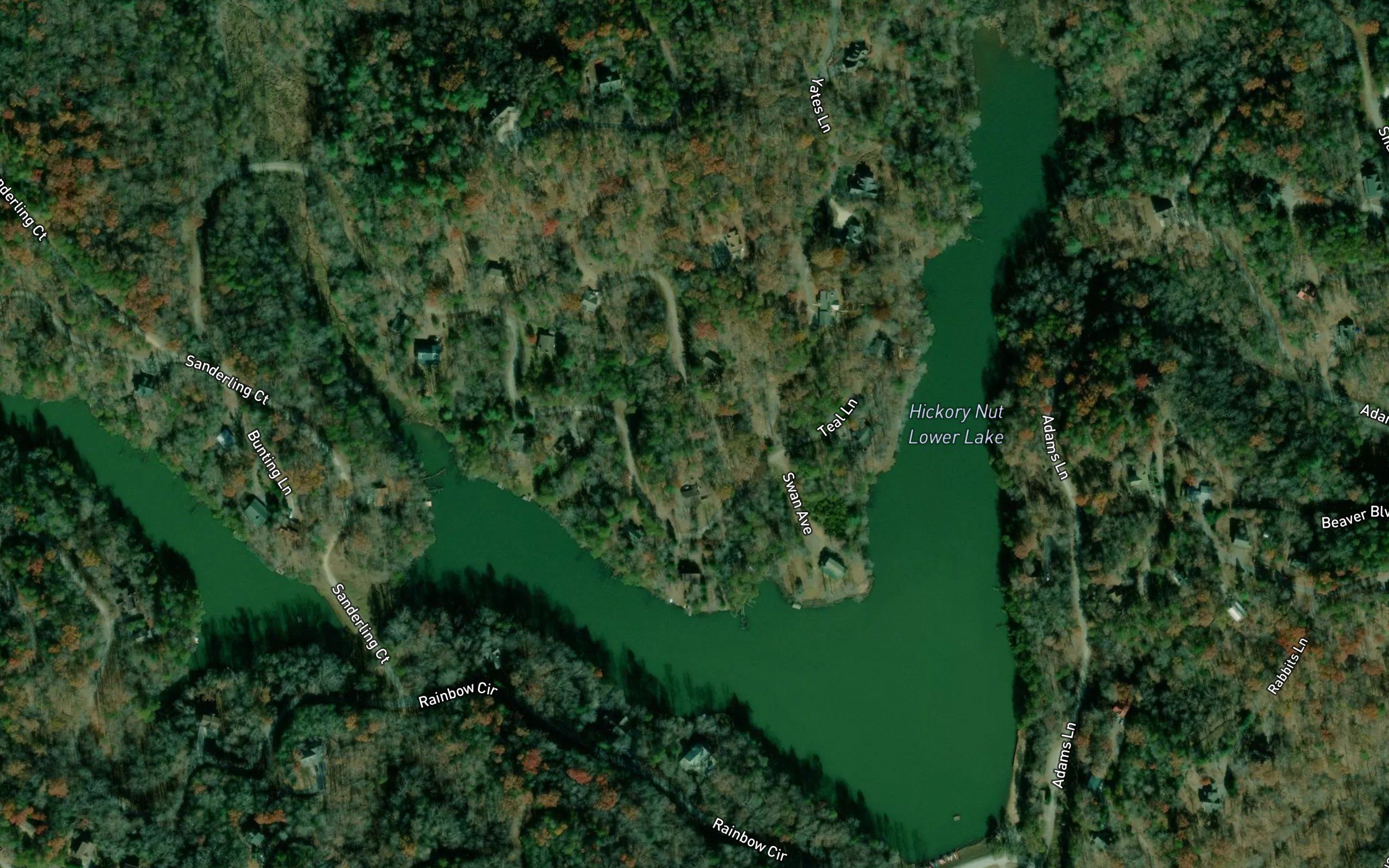 Hickory Nut Upper Lake