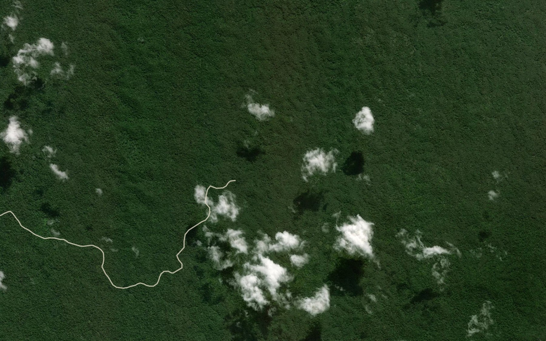 Satellite map of the Nsogo