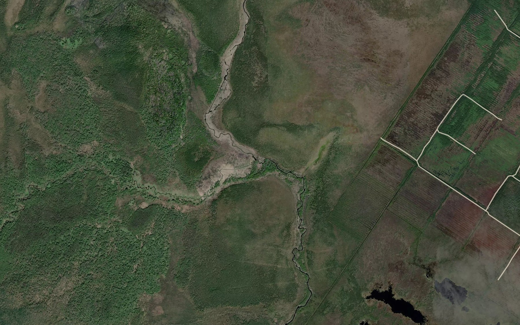 Satellite map of the Ragozinka