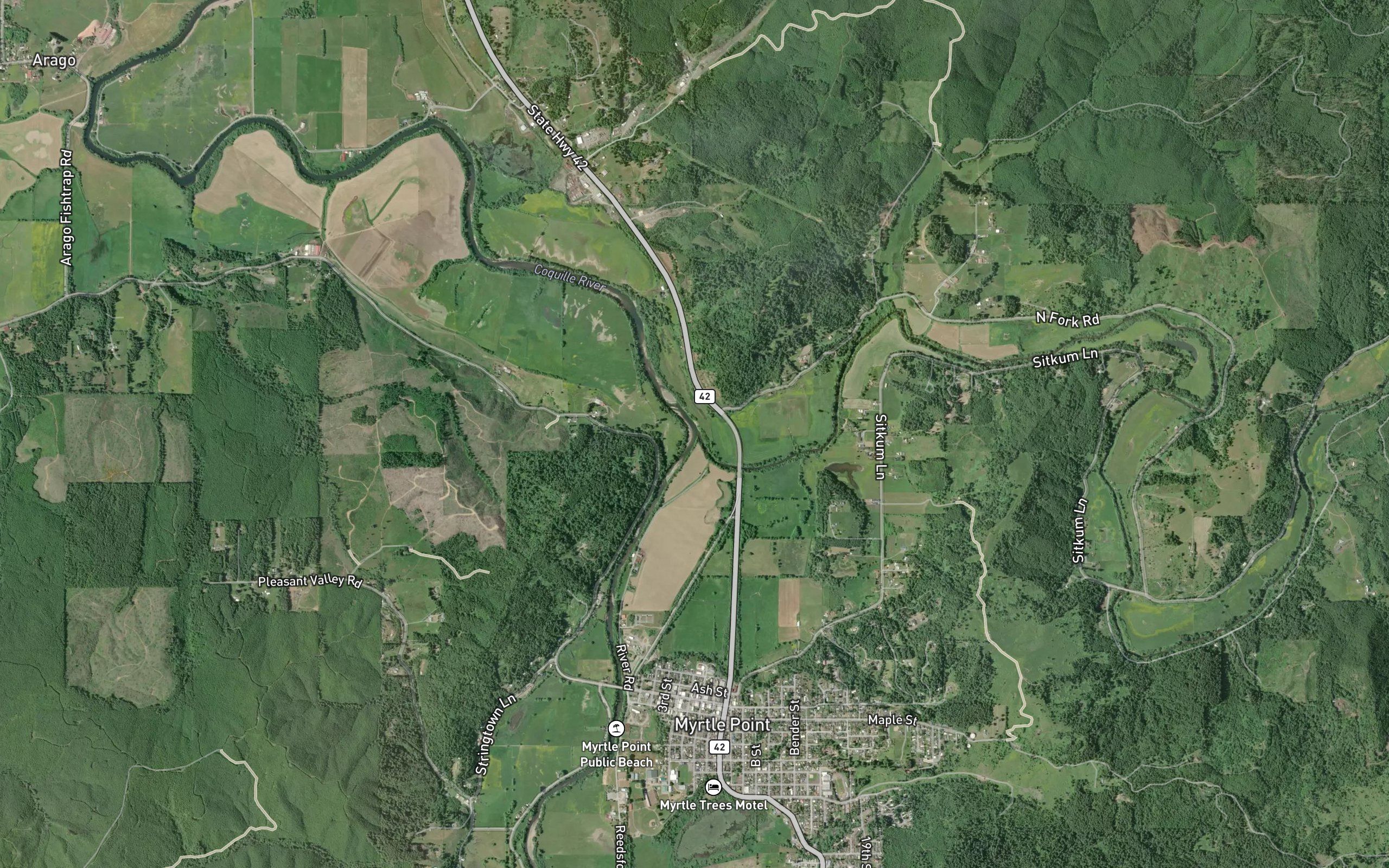 North Fork Coquille River