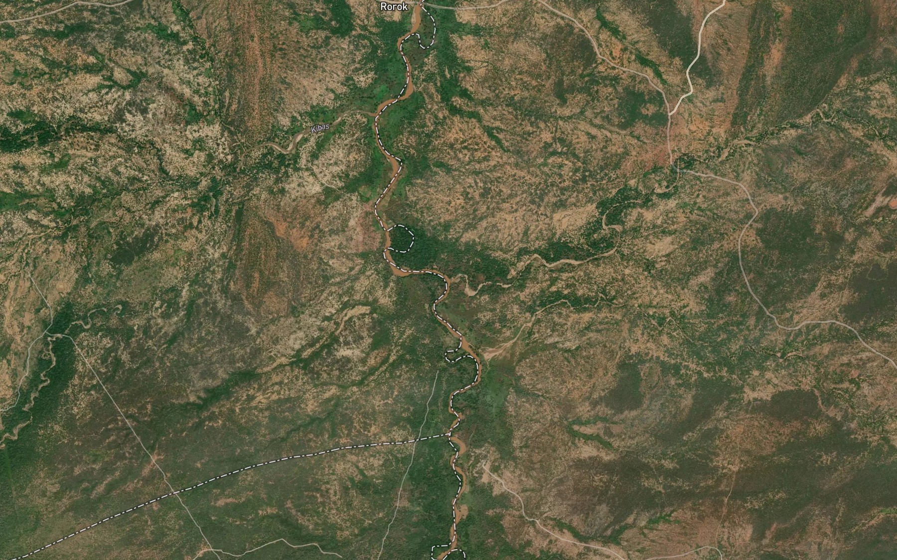 Satellite map of the Akiriamet
