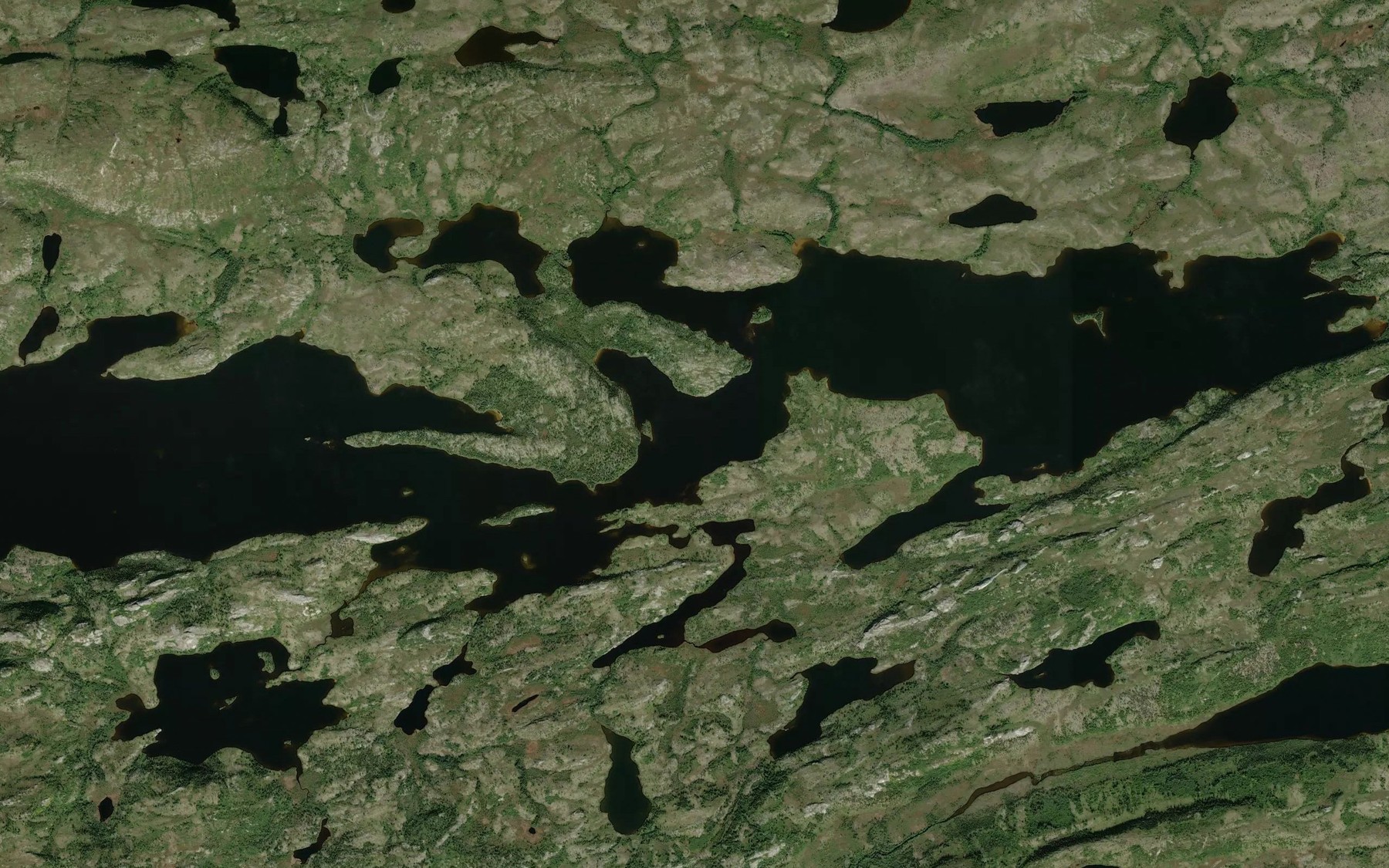 Satellite map of the Lac de l'Etoile