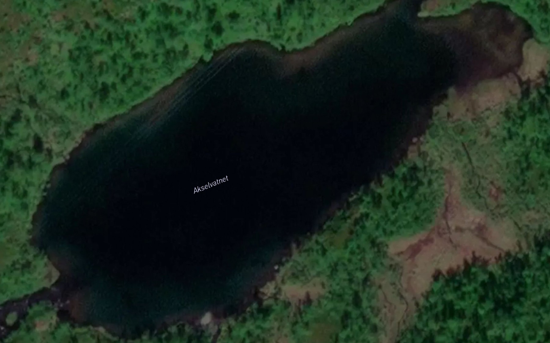 Satellite map of the Akselvatnet