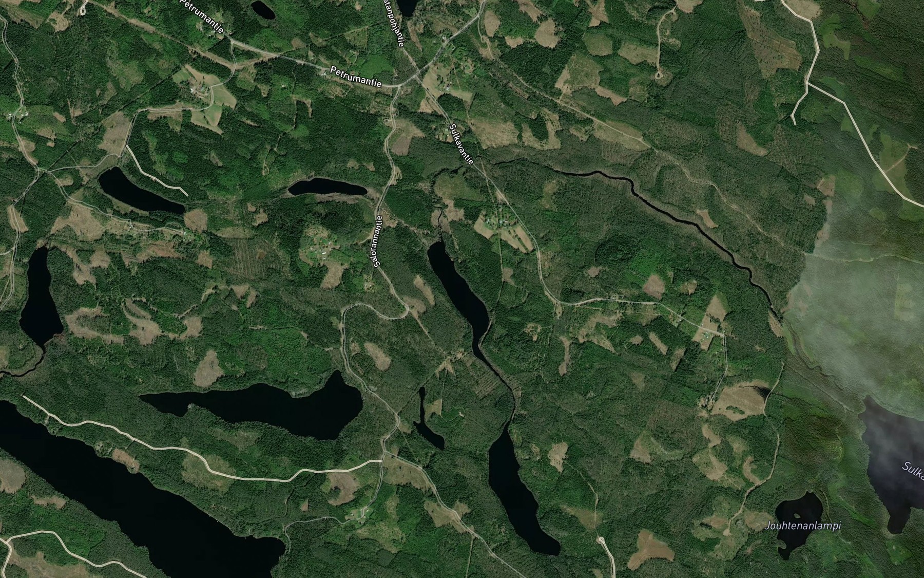 Satellite map of the Pieni Jokijarvi