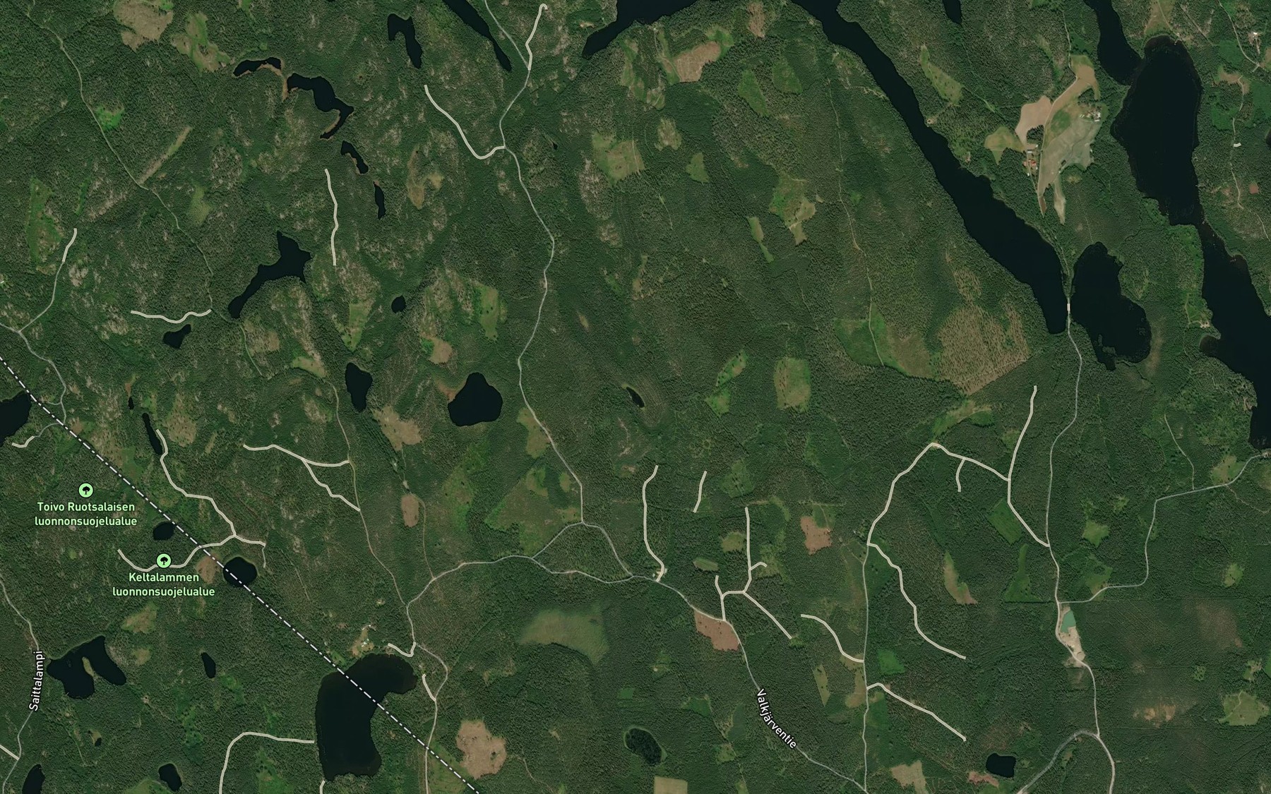 Satellite map of the Sistunlampi