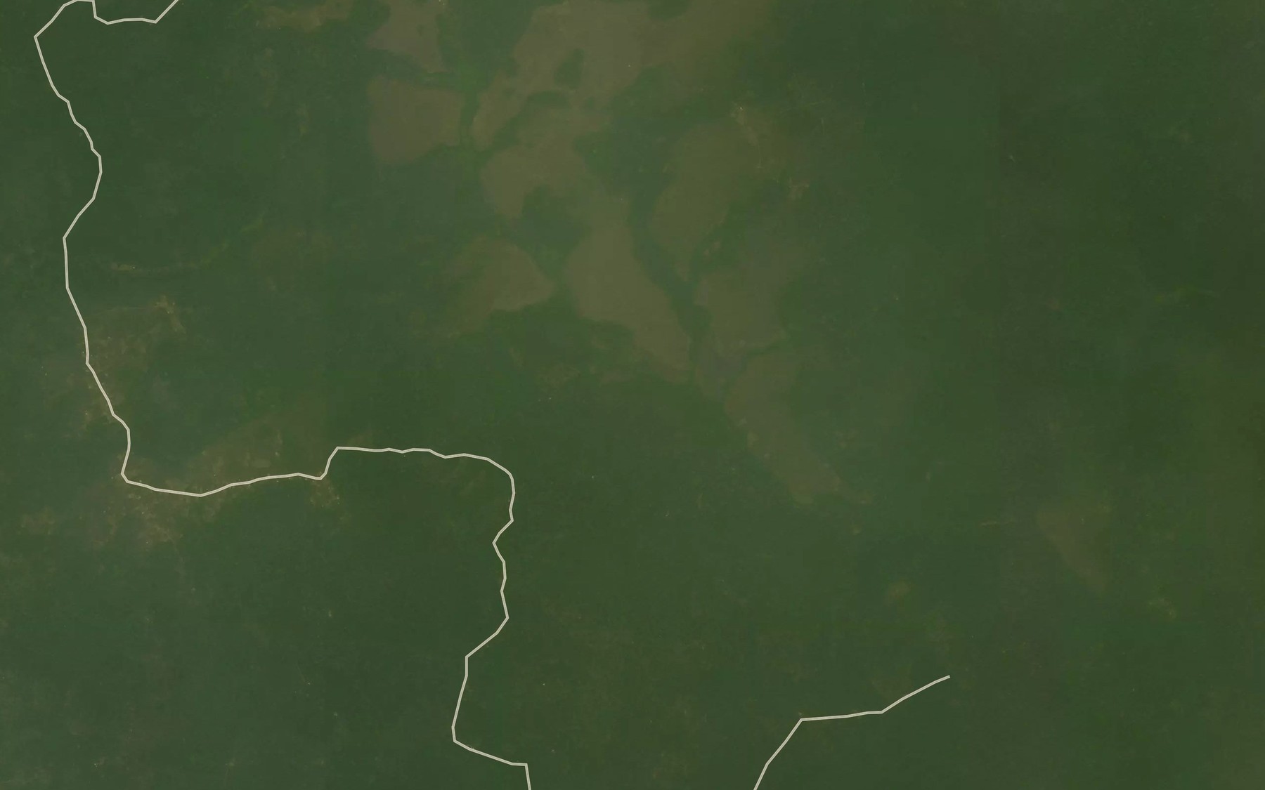 Satellite map of the Akon