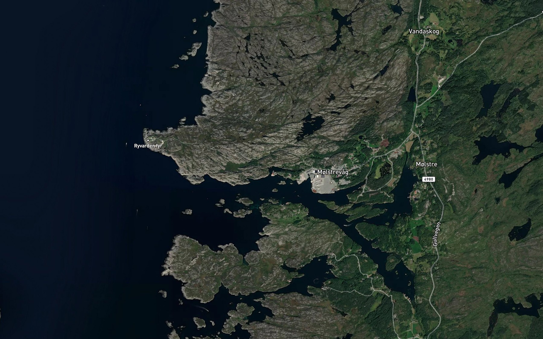 Satellite map of the Hamni