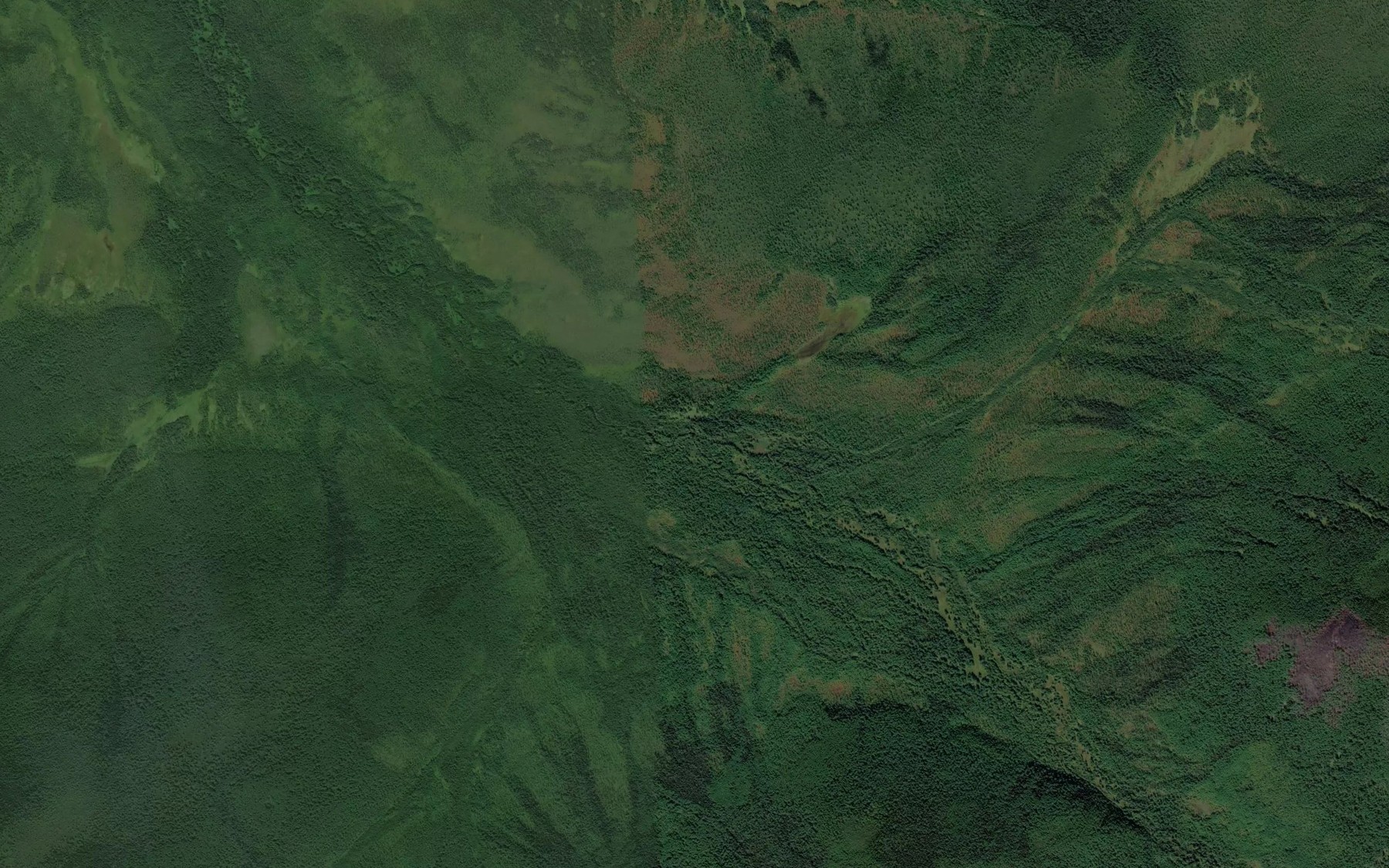 Satellite map of the Kondok