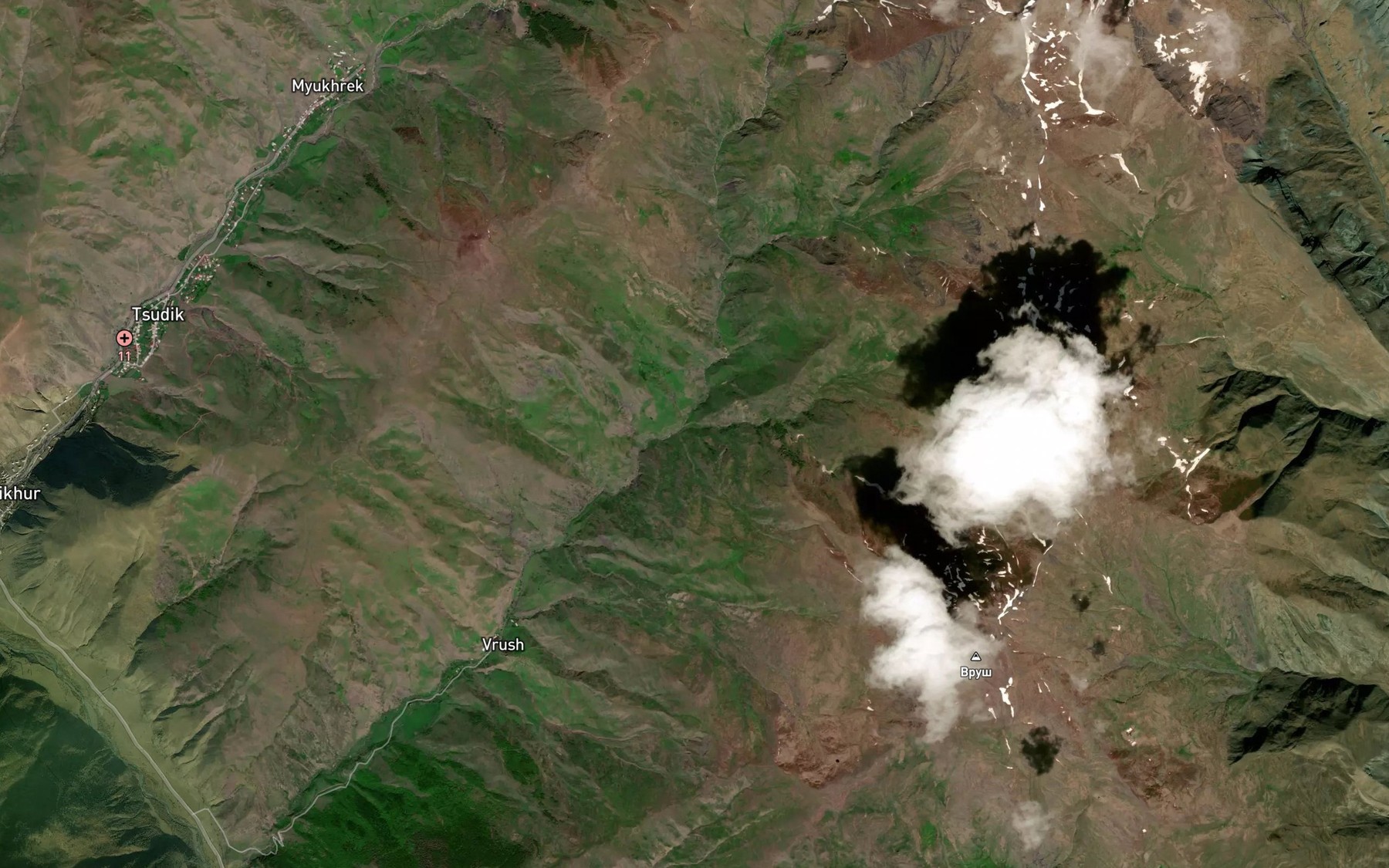Satellite map of the Khekhirik
