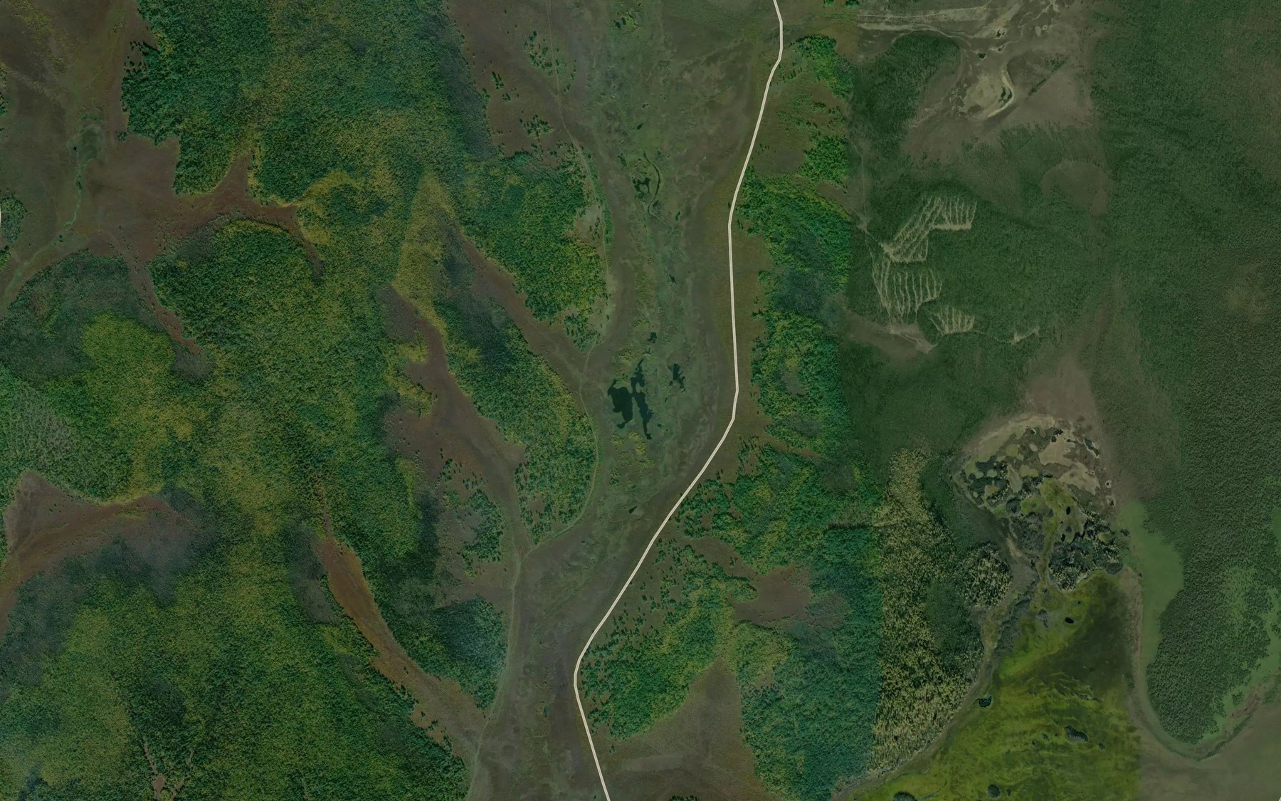 Satellite map of the Ozero Boyenkhal