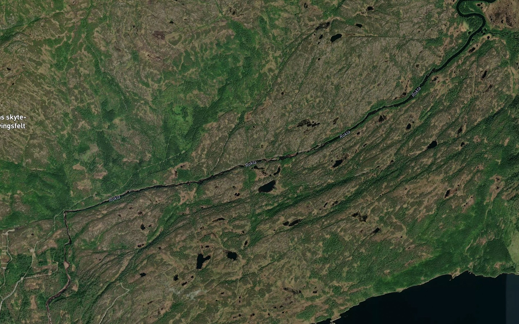 Satellite map of the Ner-Dompen