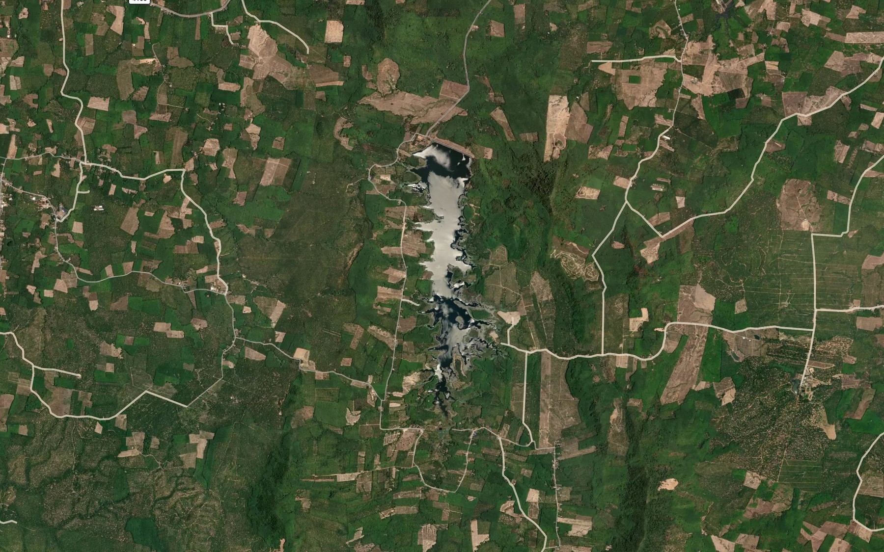 Satellite map of the Ang Kep Nam Bang Kam Prat