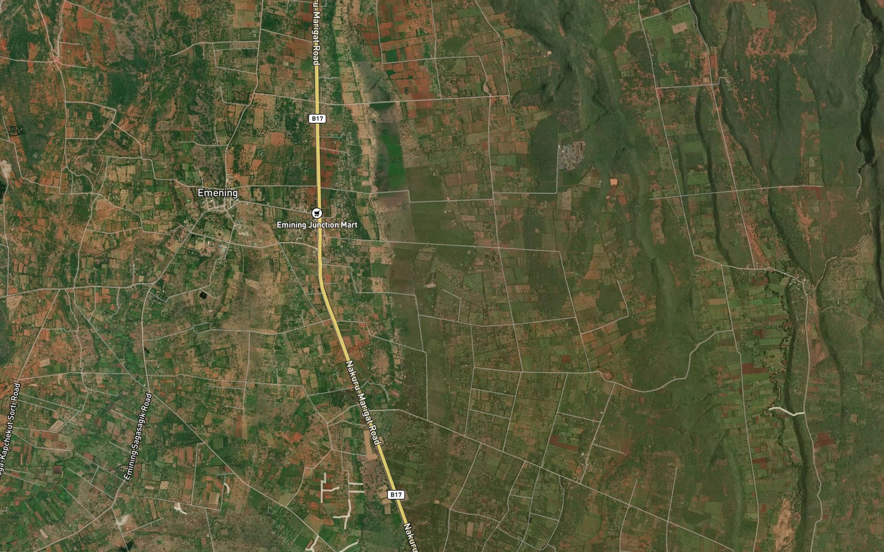 Satellite map of the Tapgurgurwe