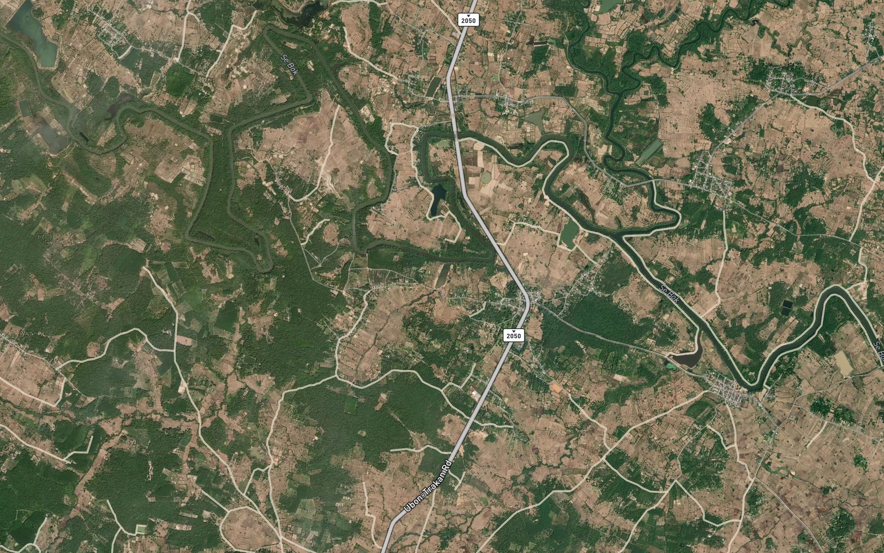 Satellite map of the Ang Kep Nam Phu Hi