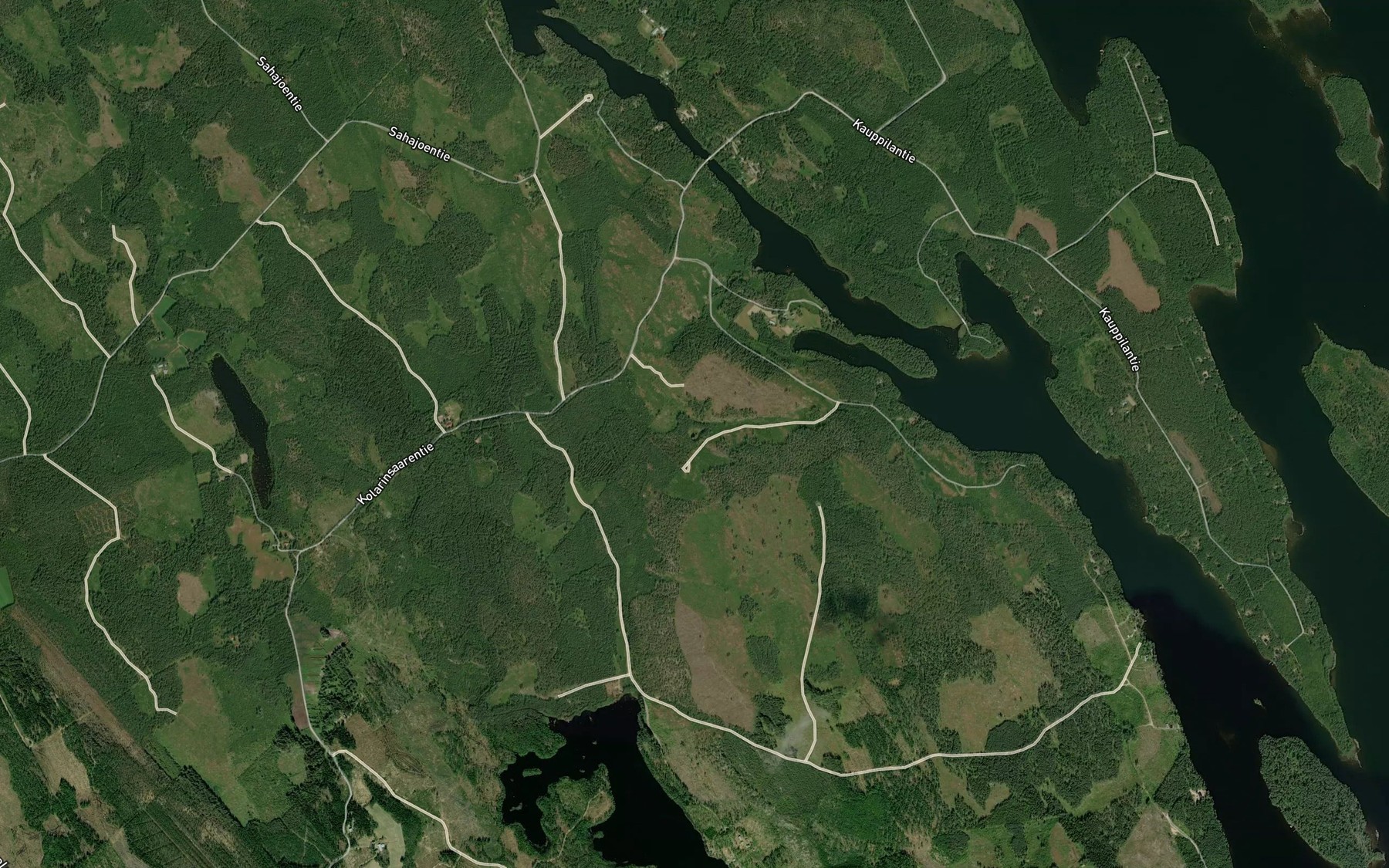 Satellite map of the Paskolampi
