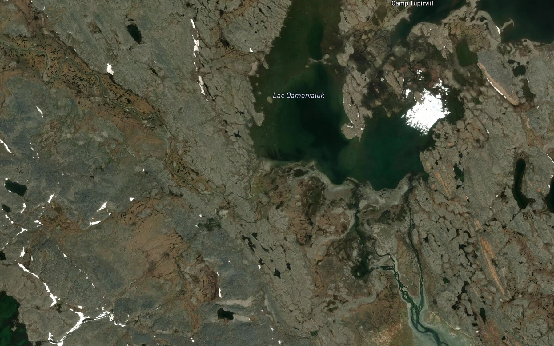 Satellite map of the Ruisseau Kuurqusaup