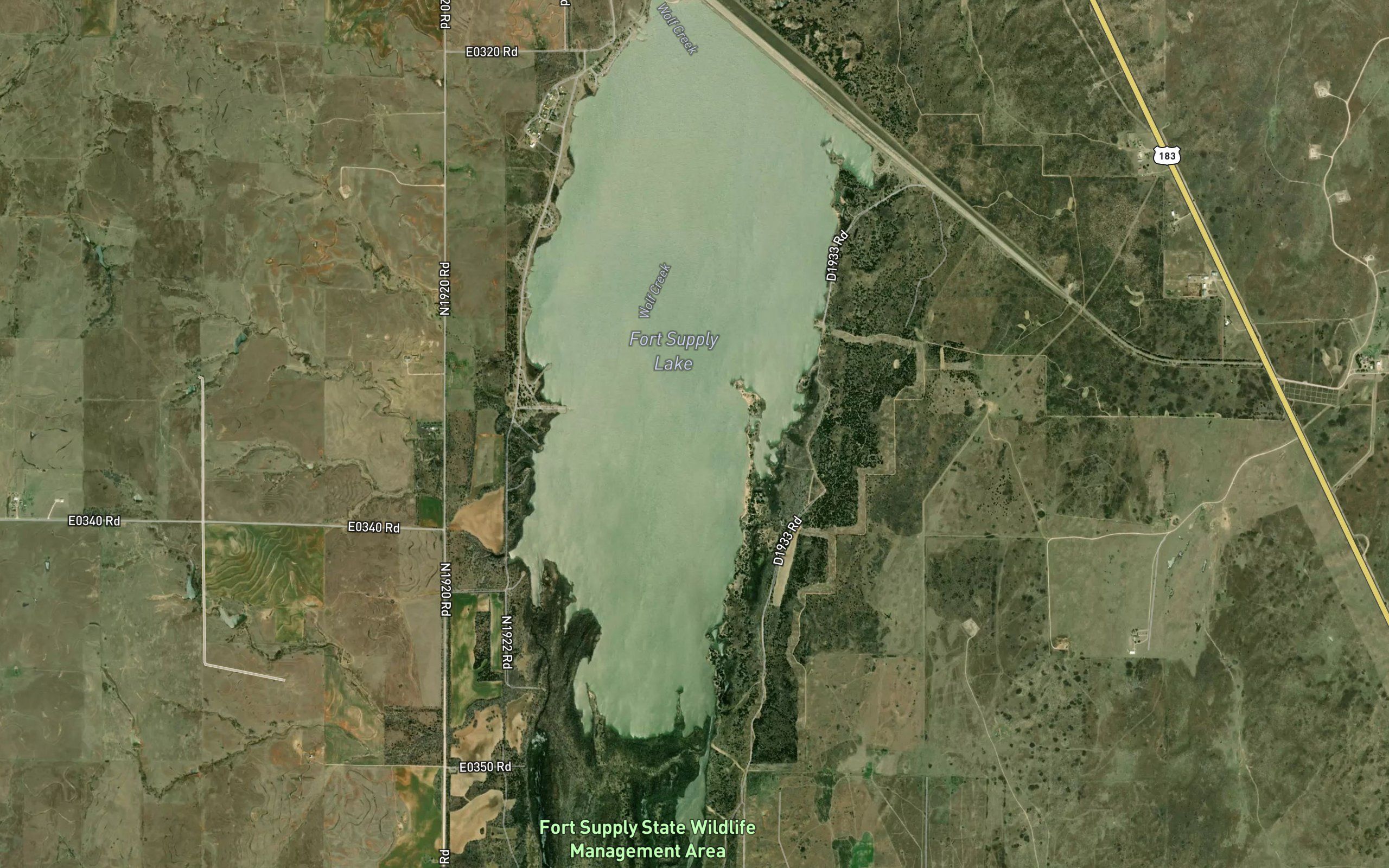 Fort Supply Reservoir