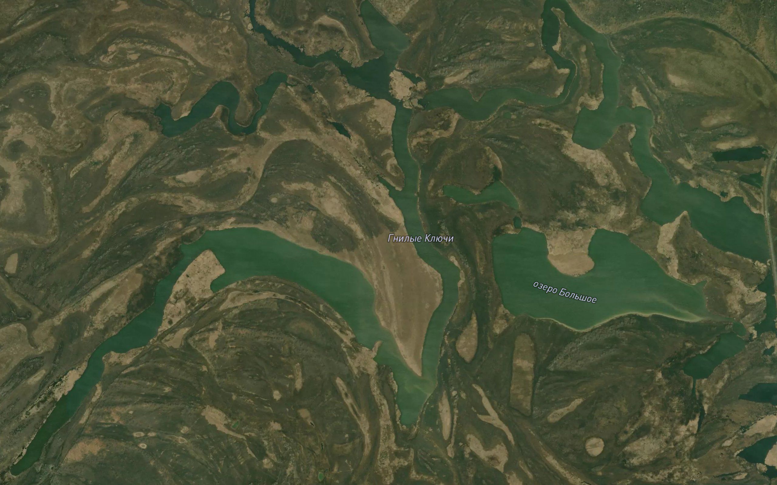 Ozero Gnilyye Klyuchi
