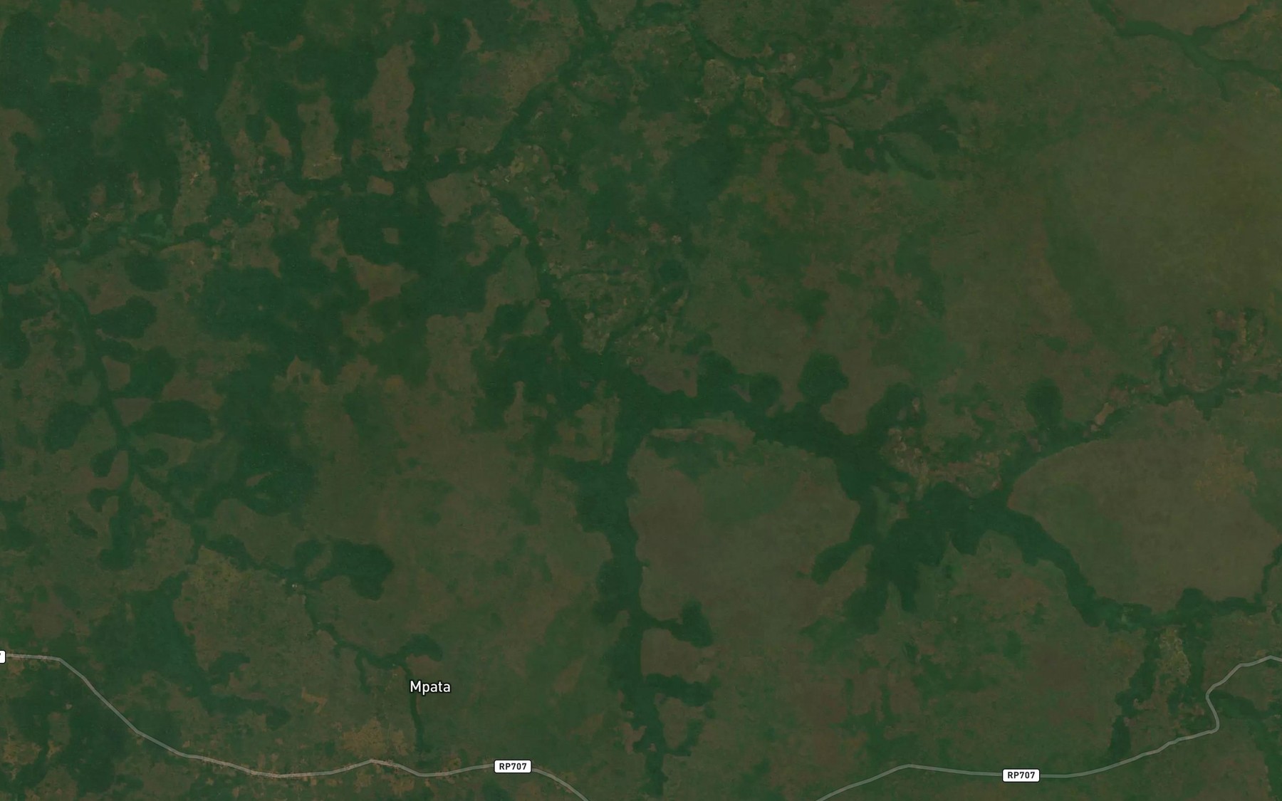 Satellite map of the Kamasambo